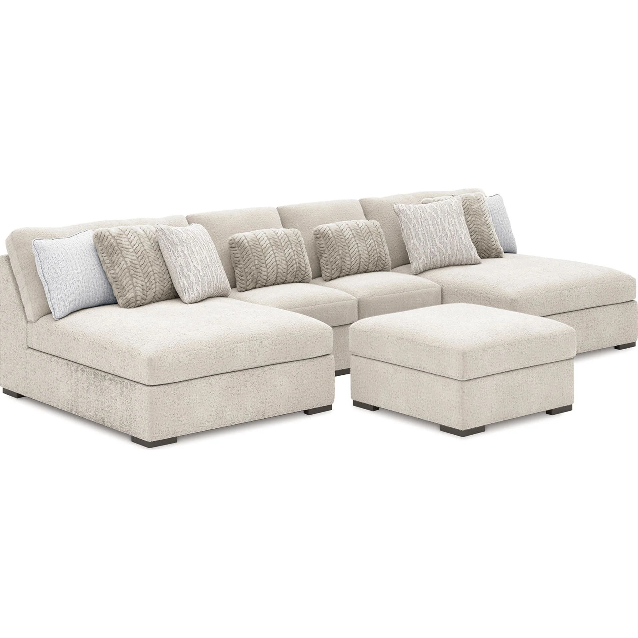 Snodoodle 4 Piece Modular Sectional with Dual Chaise - Image 6