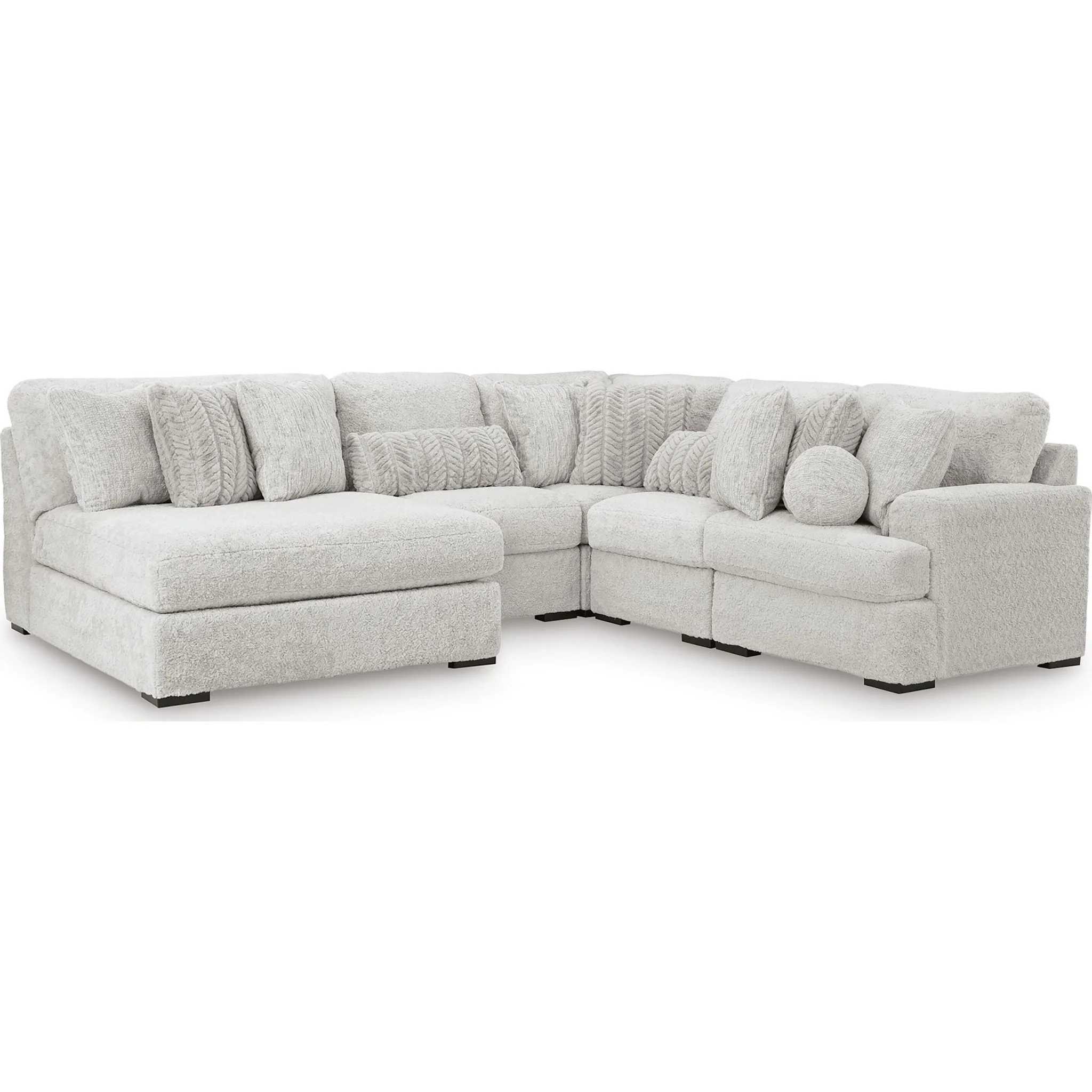 Snoodle 5 Piece Modular Sectional with Chaise - Image 15