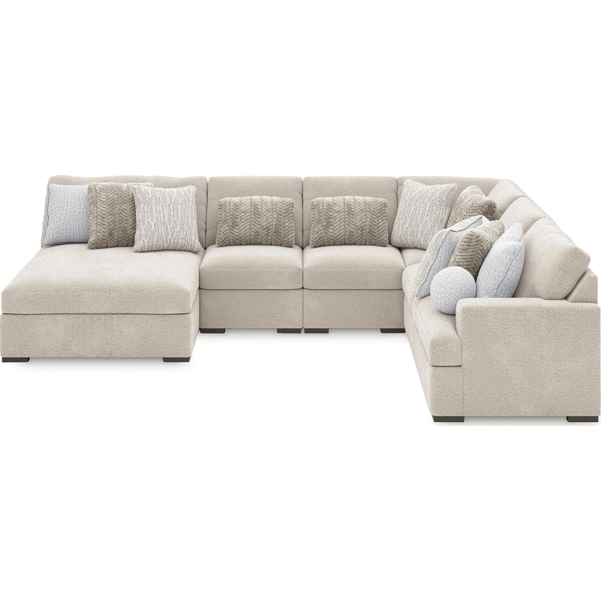 Snodoodle 6 Piece Modular Sectional with Chaise - Image 16