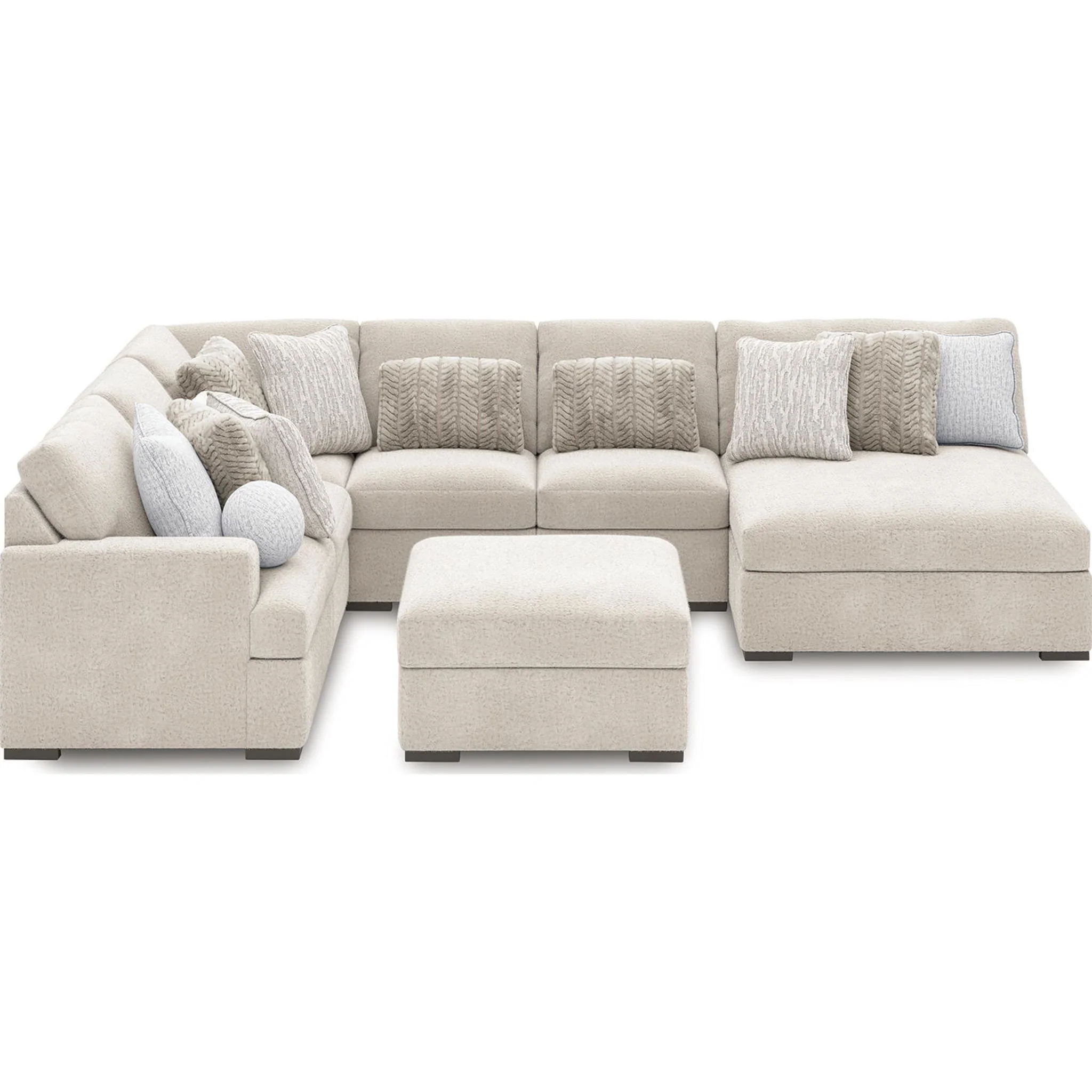 Snodoodle 6 Piece Modular Sectional with Chaise - Image 4