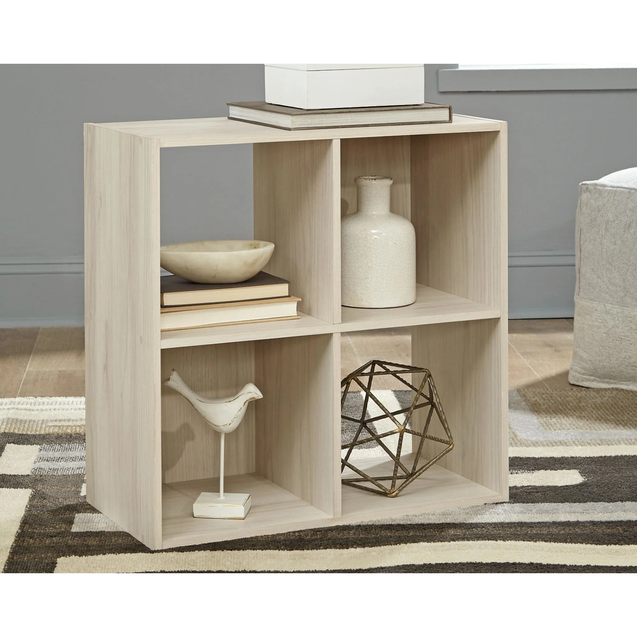 Socalle Four Cube Organizer Bookcase - Image 2