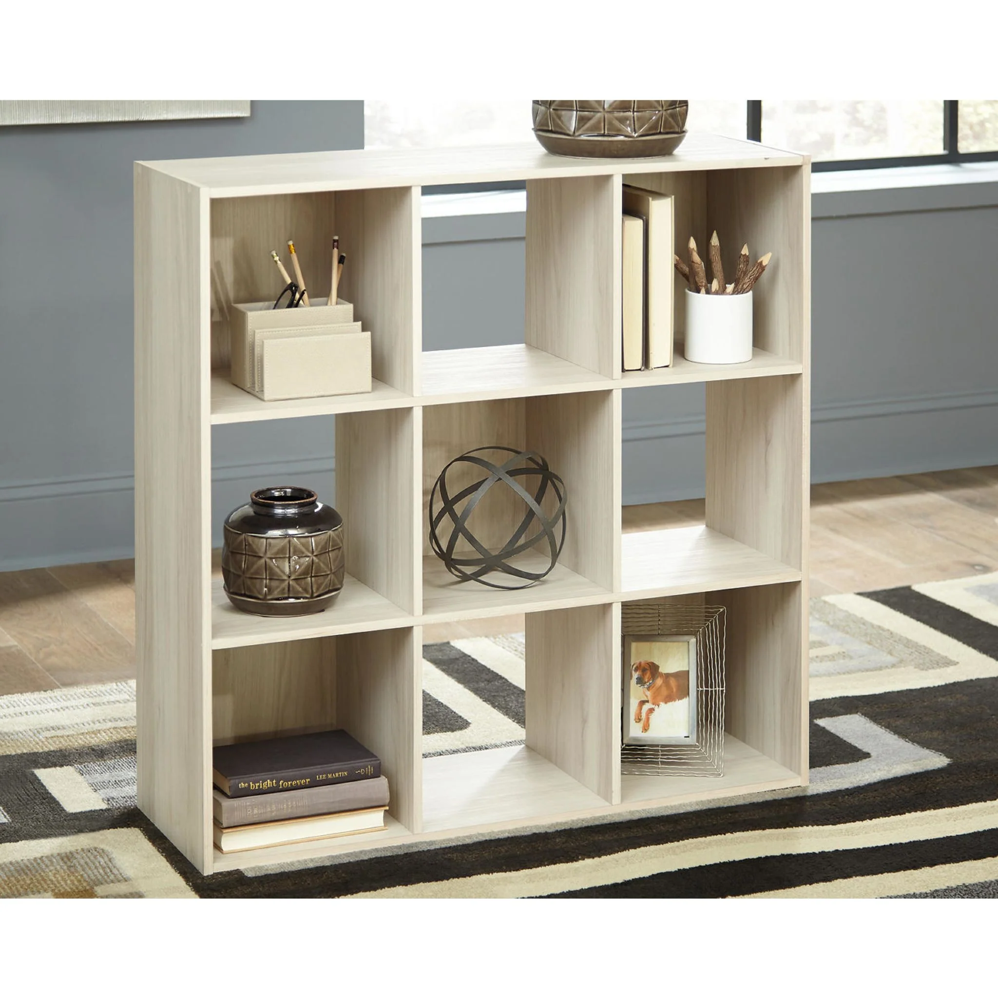 Socalle Nine Cube Organizer Bookcase - Image 2