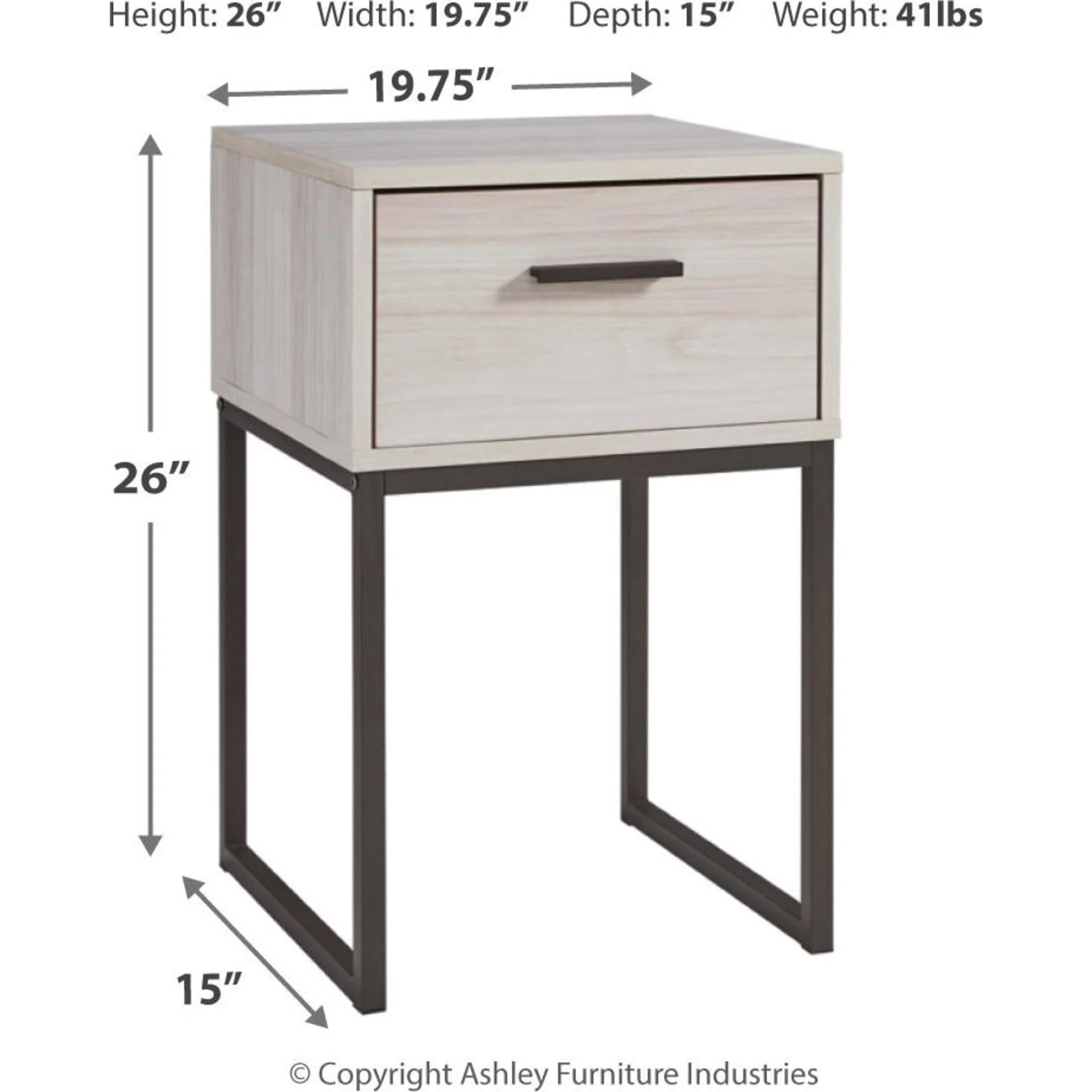 Socalle Nightstand - Image 5