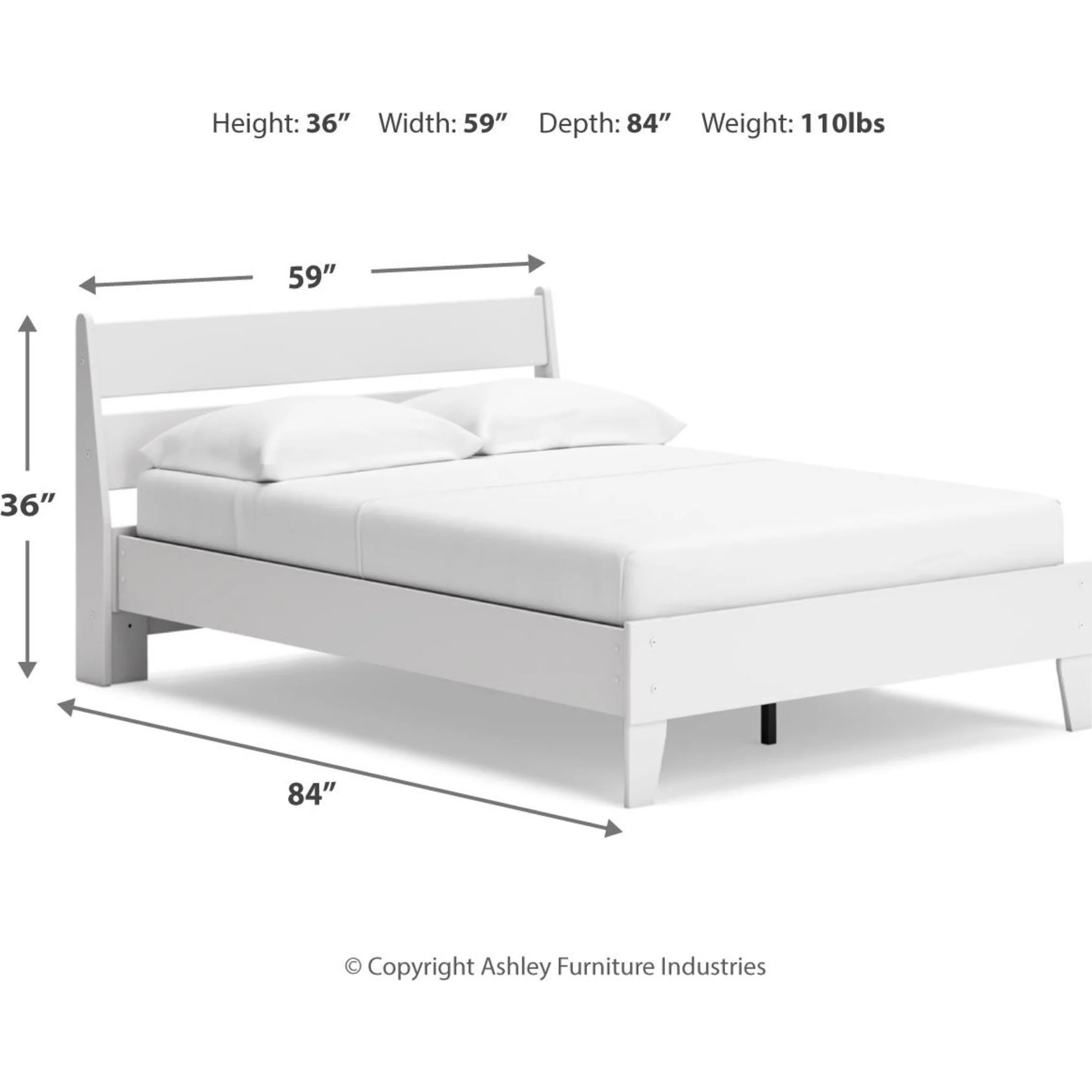 Socalle Panel Bed - Image 9