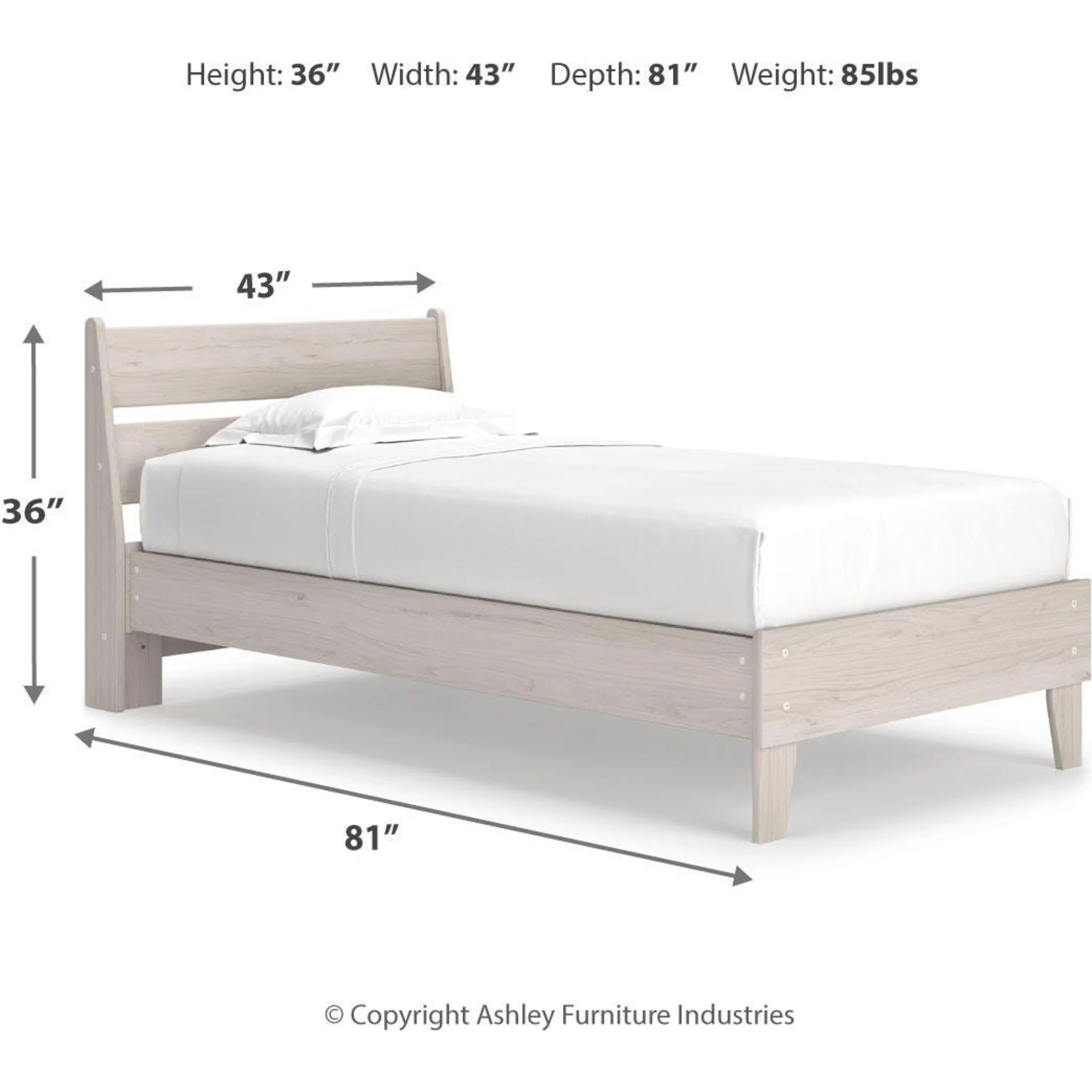 Socalle Panel Bed - Image 18