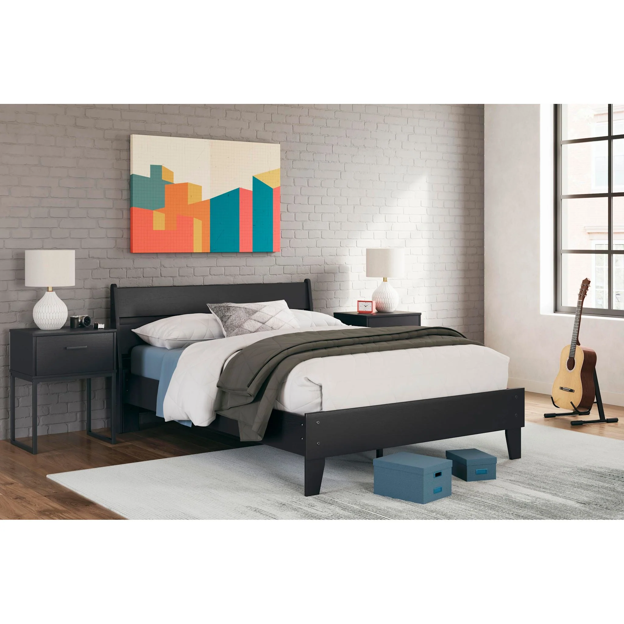 Socalle Panel Bed - Image 40