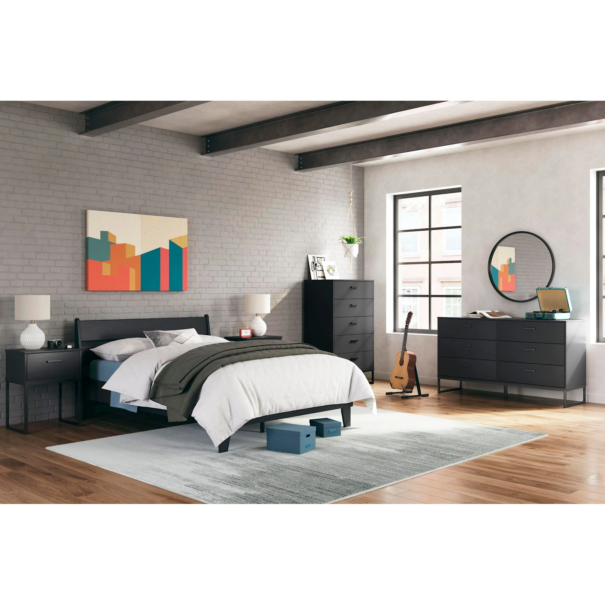 Socalle Panel Bed - Image 41