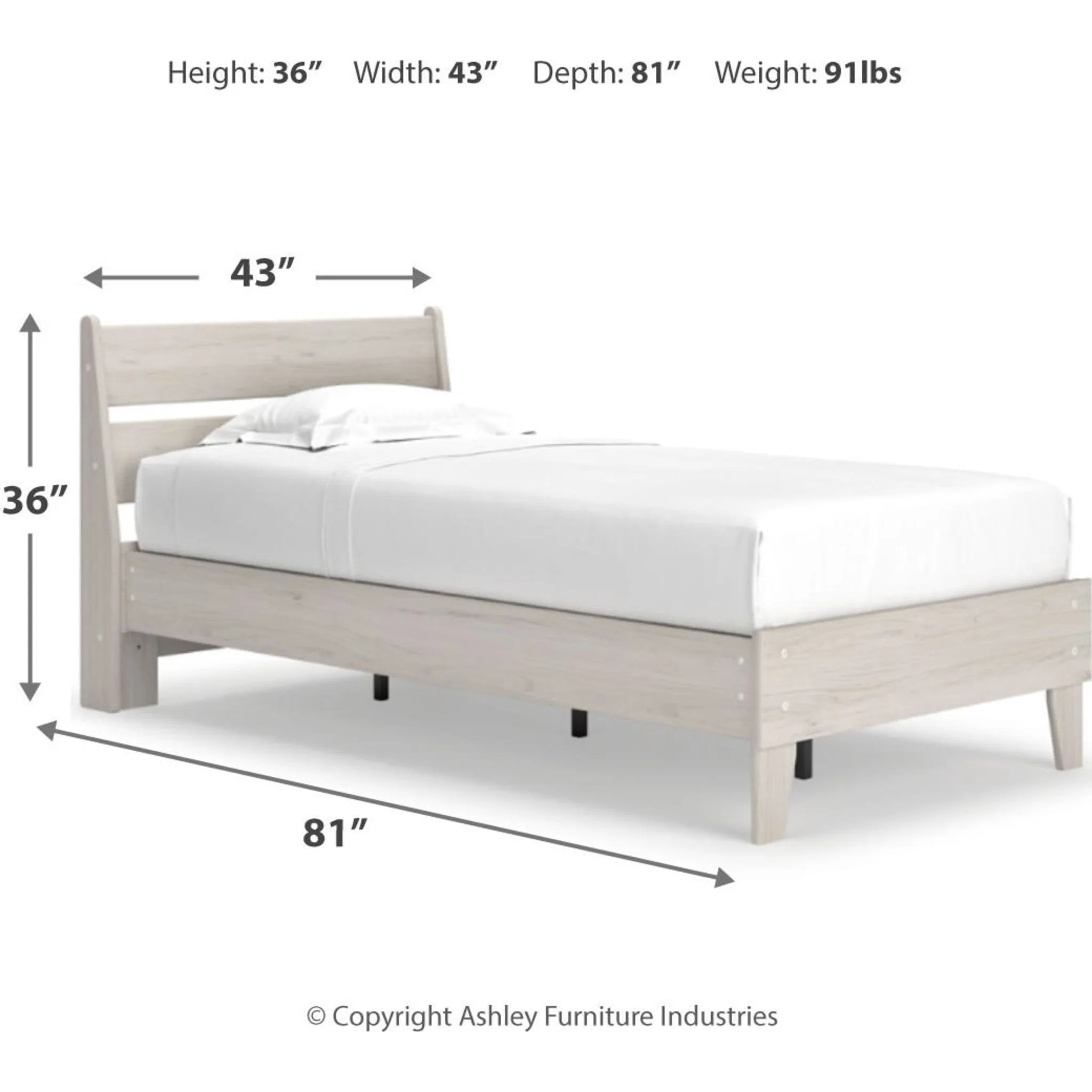 Socalle Panel Bed - Image 7