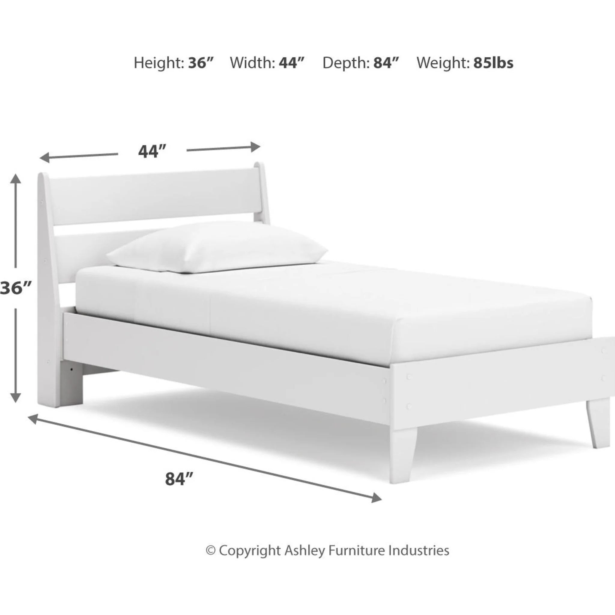 Socalle Twin Platform Bed - Image 9