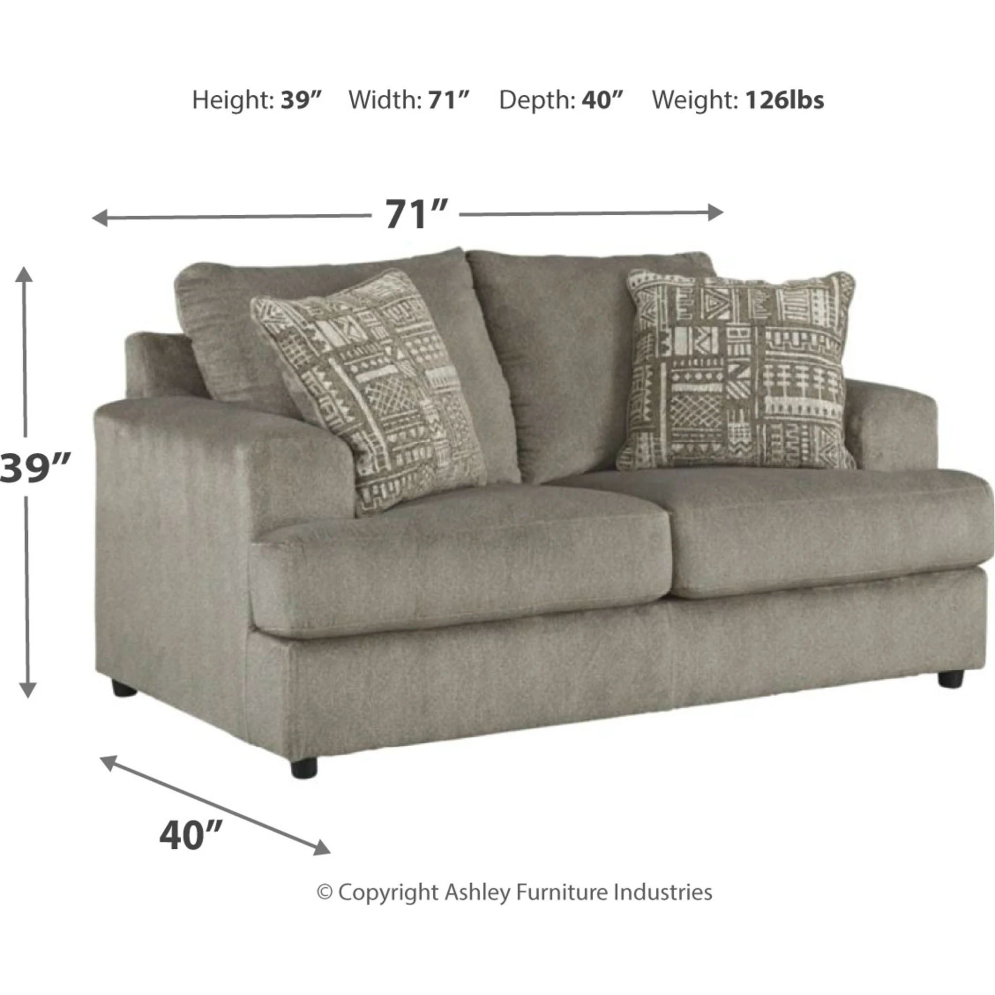 Soletren Loveseat - Image 4