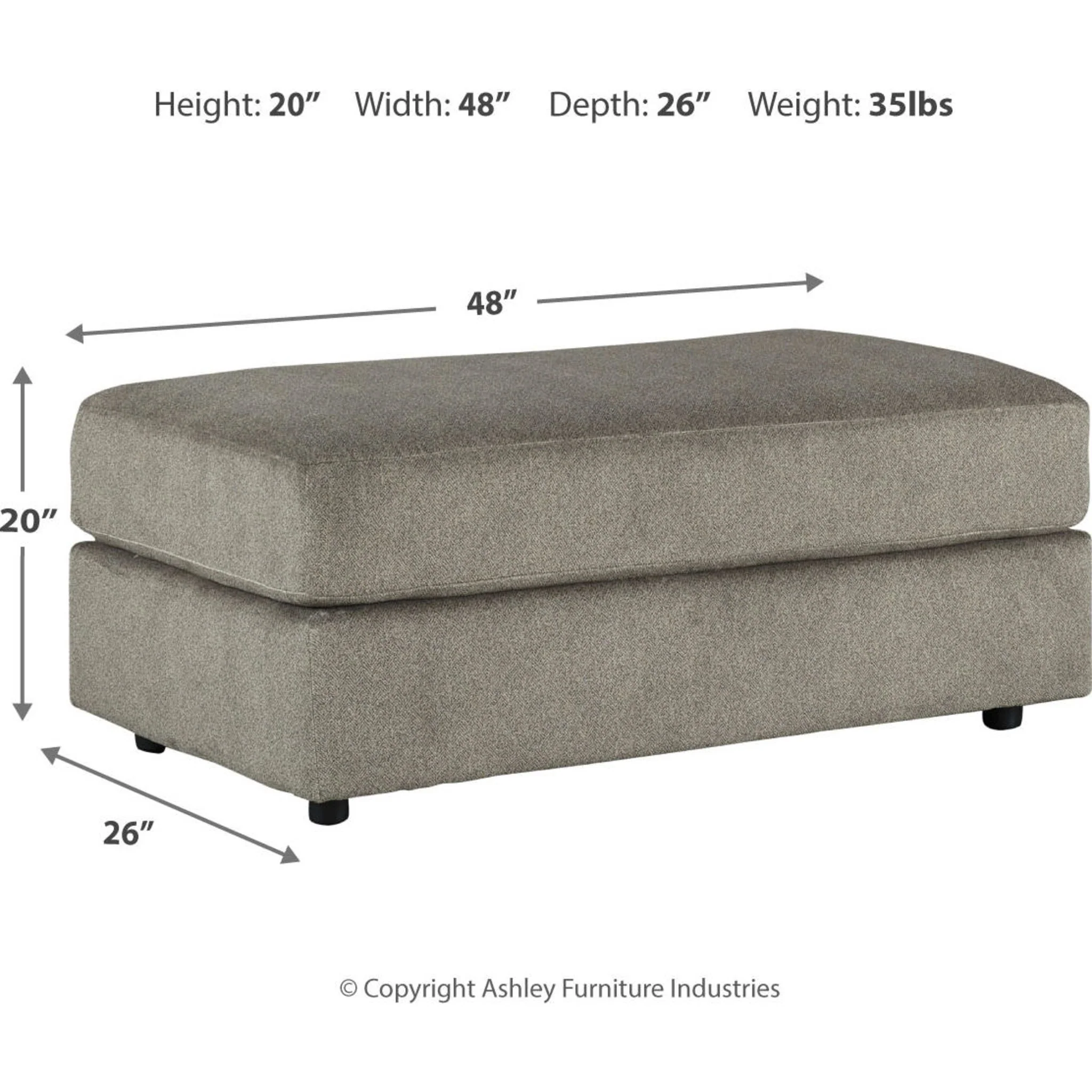 Soletren Oversized Accent Ottoman - Image 12