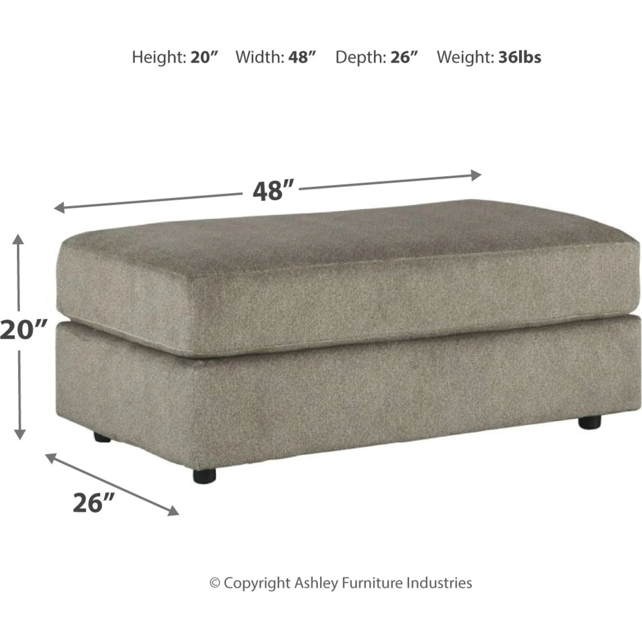Soletren Oversized Accent Ottoman - Image 4
