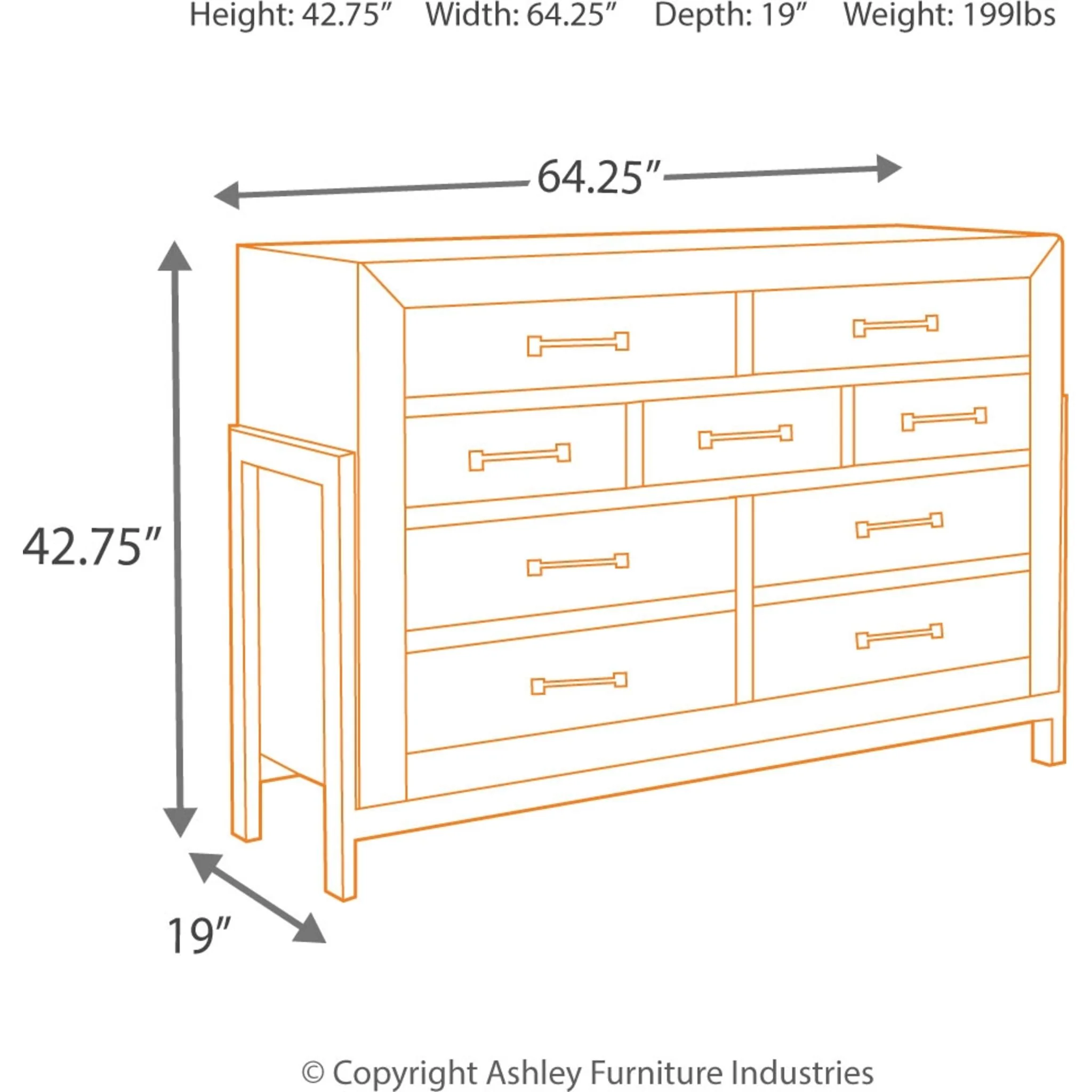 Sommerford Dresser - Image 4
