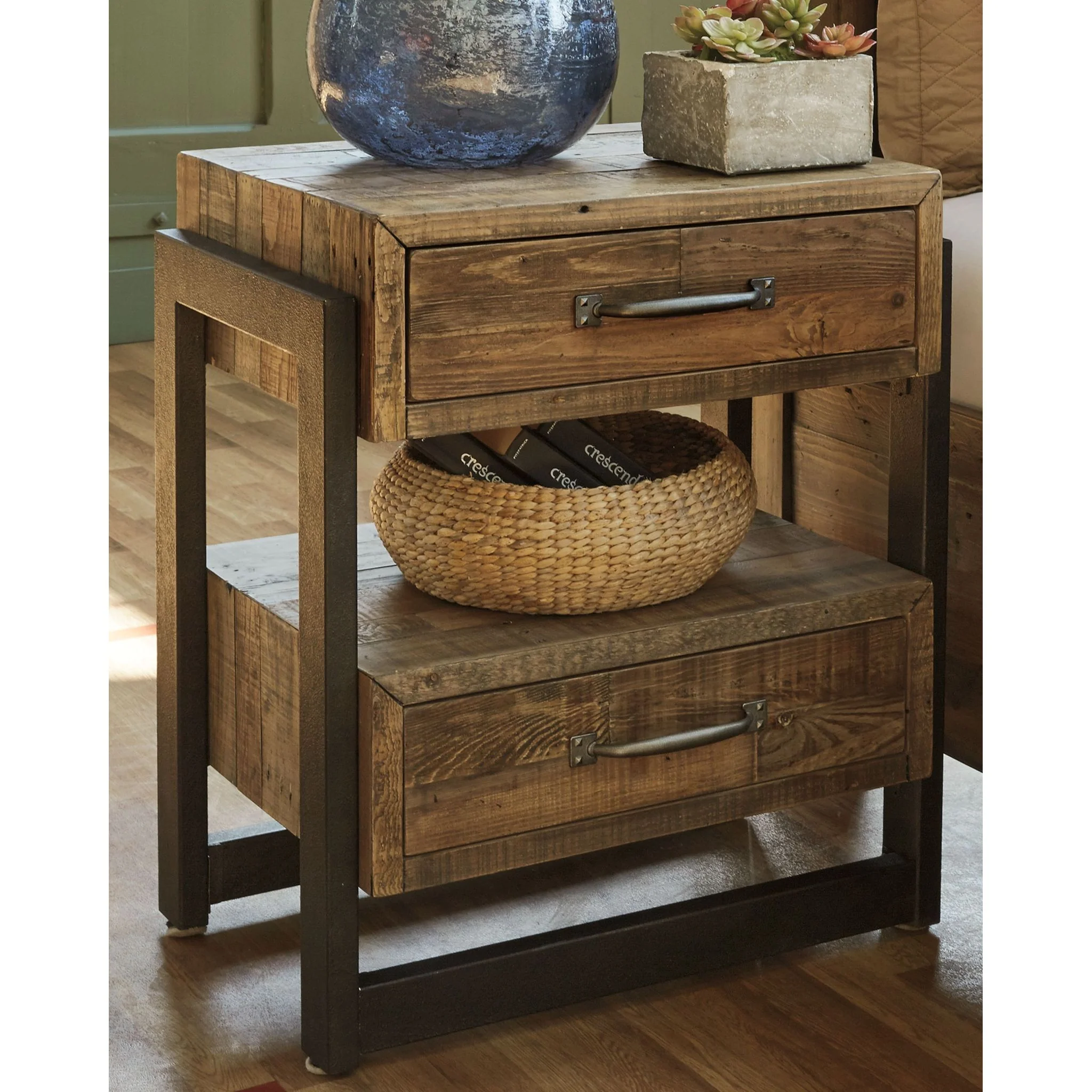 Sommerford Two Drawer Nightstand - Image 2