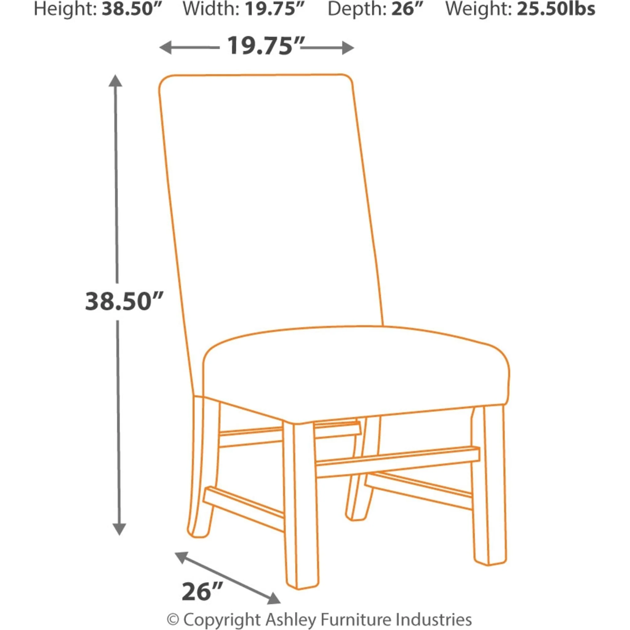 Sommerford Upholstered Side Chair - Image 4
