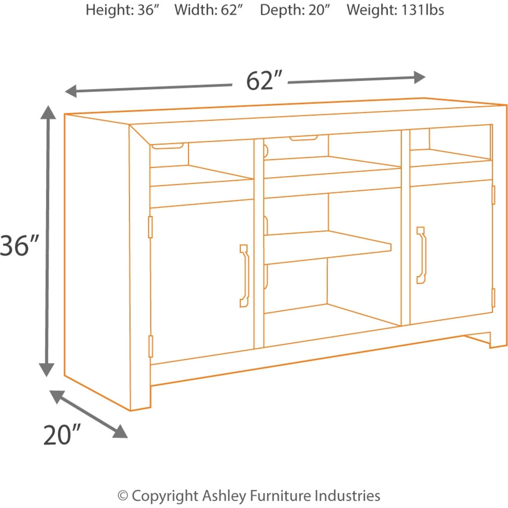 Sommorford TV Stand - Image 4