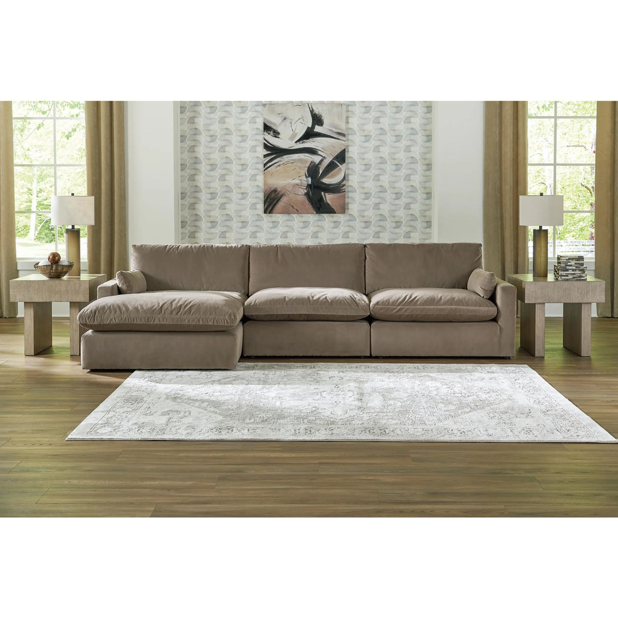 Sophie 3 Piece Modular Sectional with Chaise - Image 2