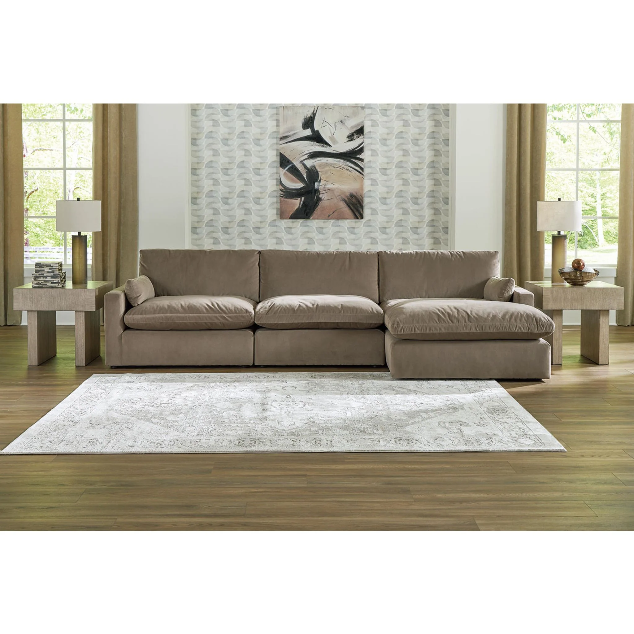 Sophie 3 Piece Modular Sectional with Chaise - Image 2