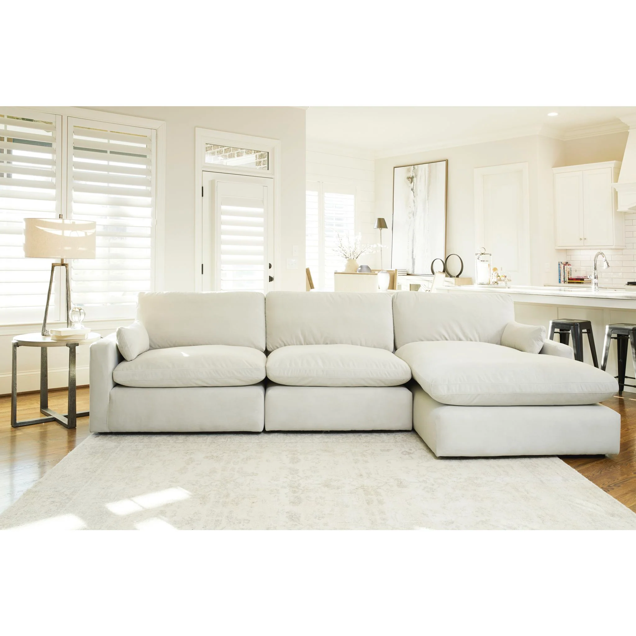 Sophie 3 Piece Sofa Chaise - Image 2