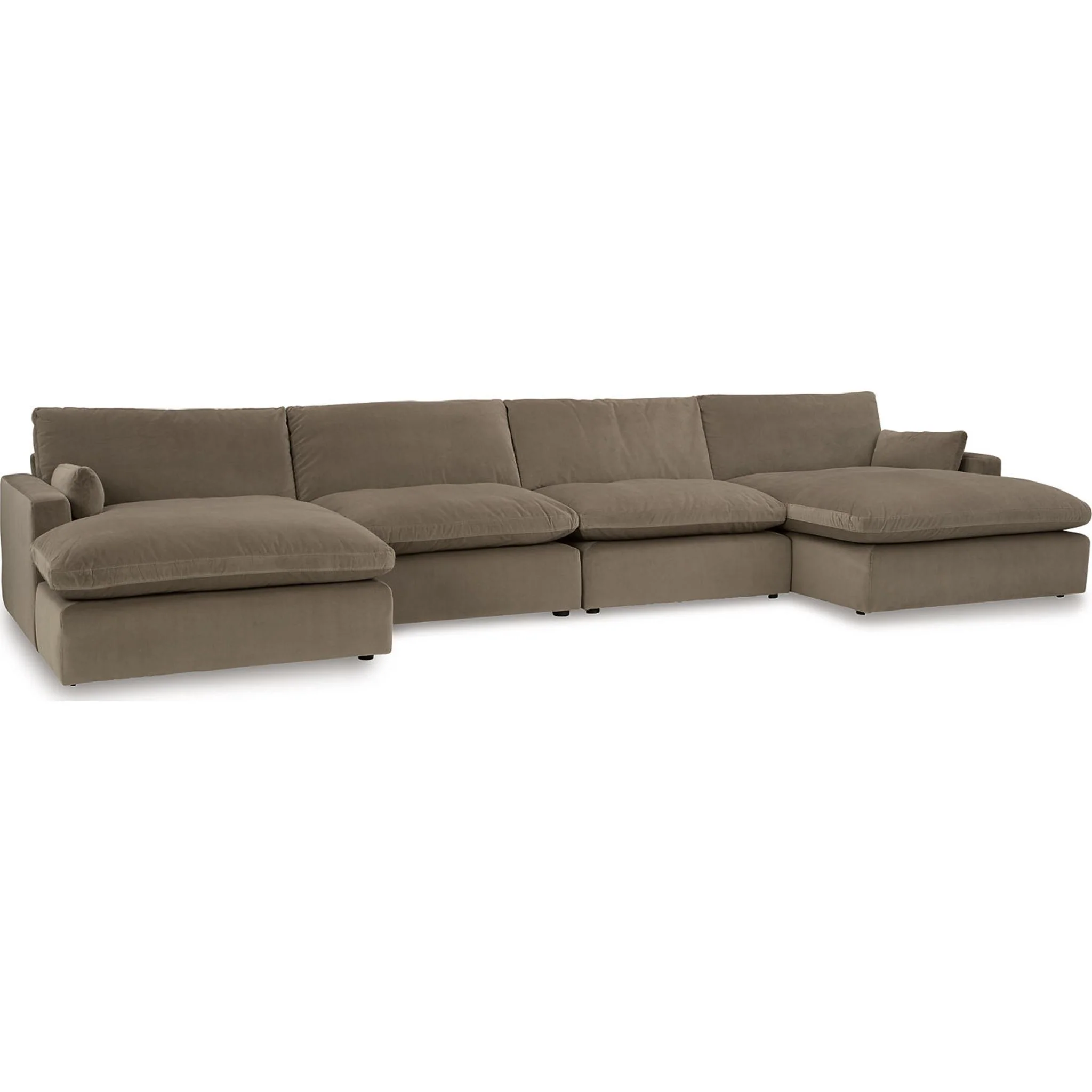 Sophie 4 Piece Modular Sectional with Dual Chaise - Image 8
