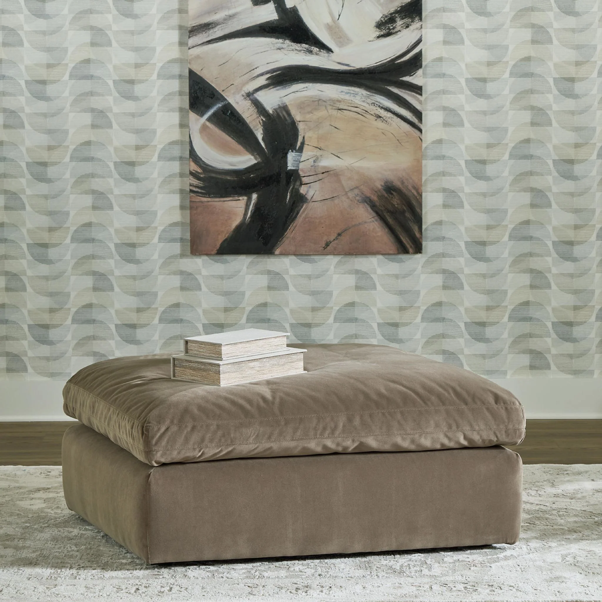 Sophie Oversized Accent Ottoman - Image 2