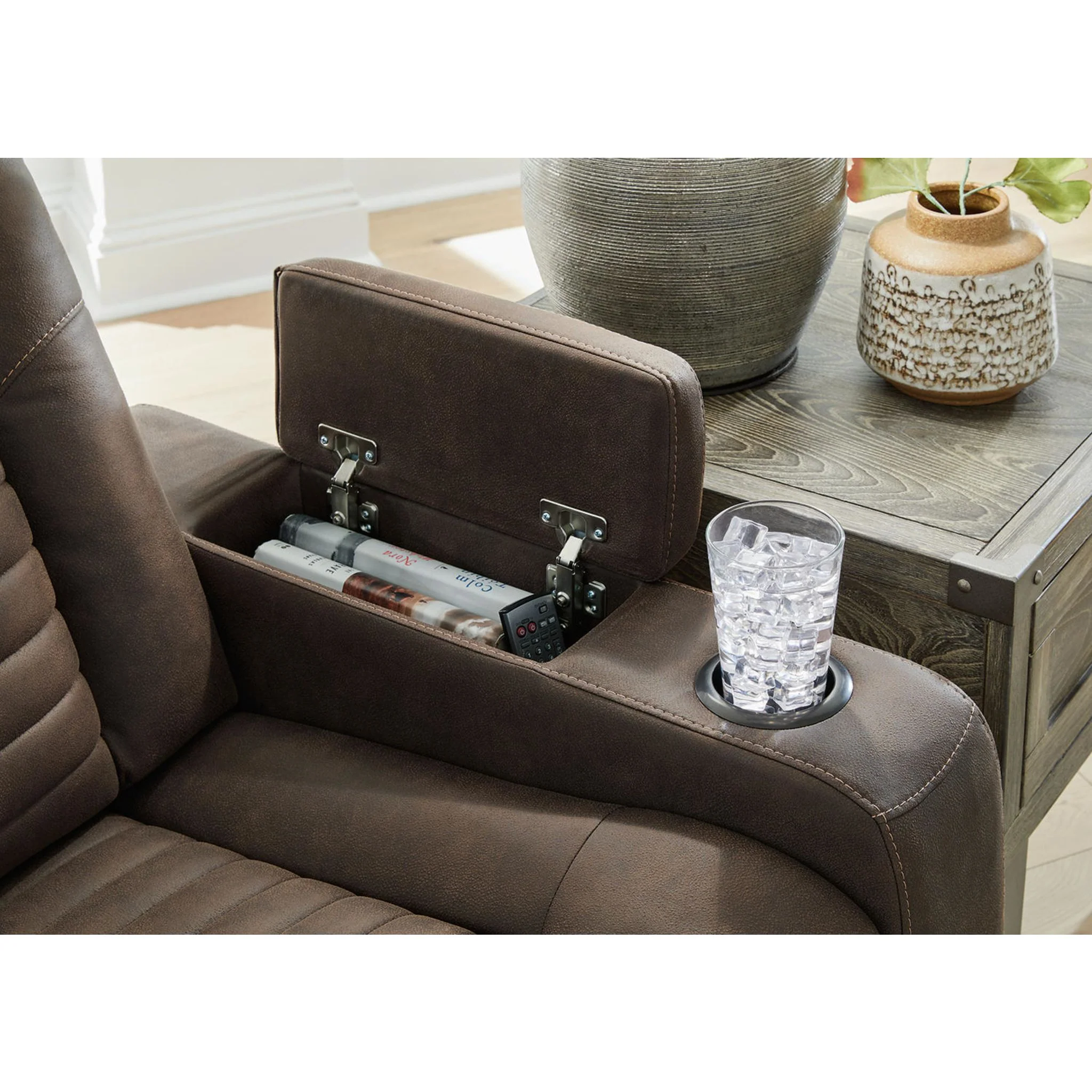 Soundcheck Power Recliner with Adjustable Headrest - Image 10