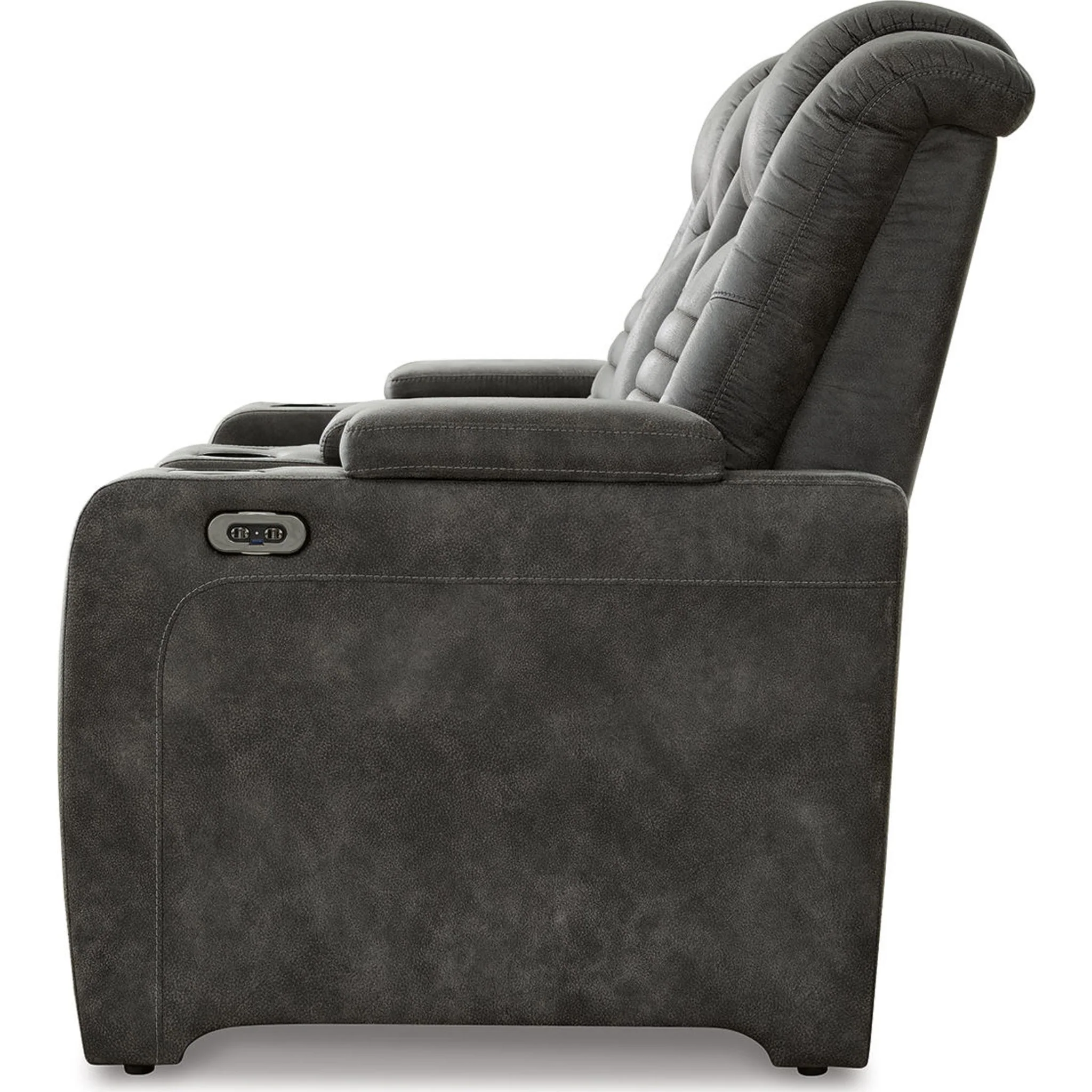 Soundcheck Power Reclining Loveseat with Console and Adj Head - Image 9