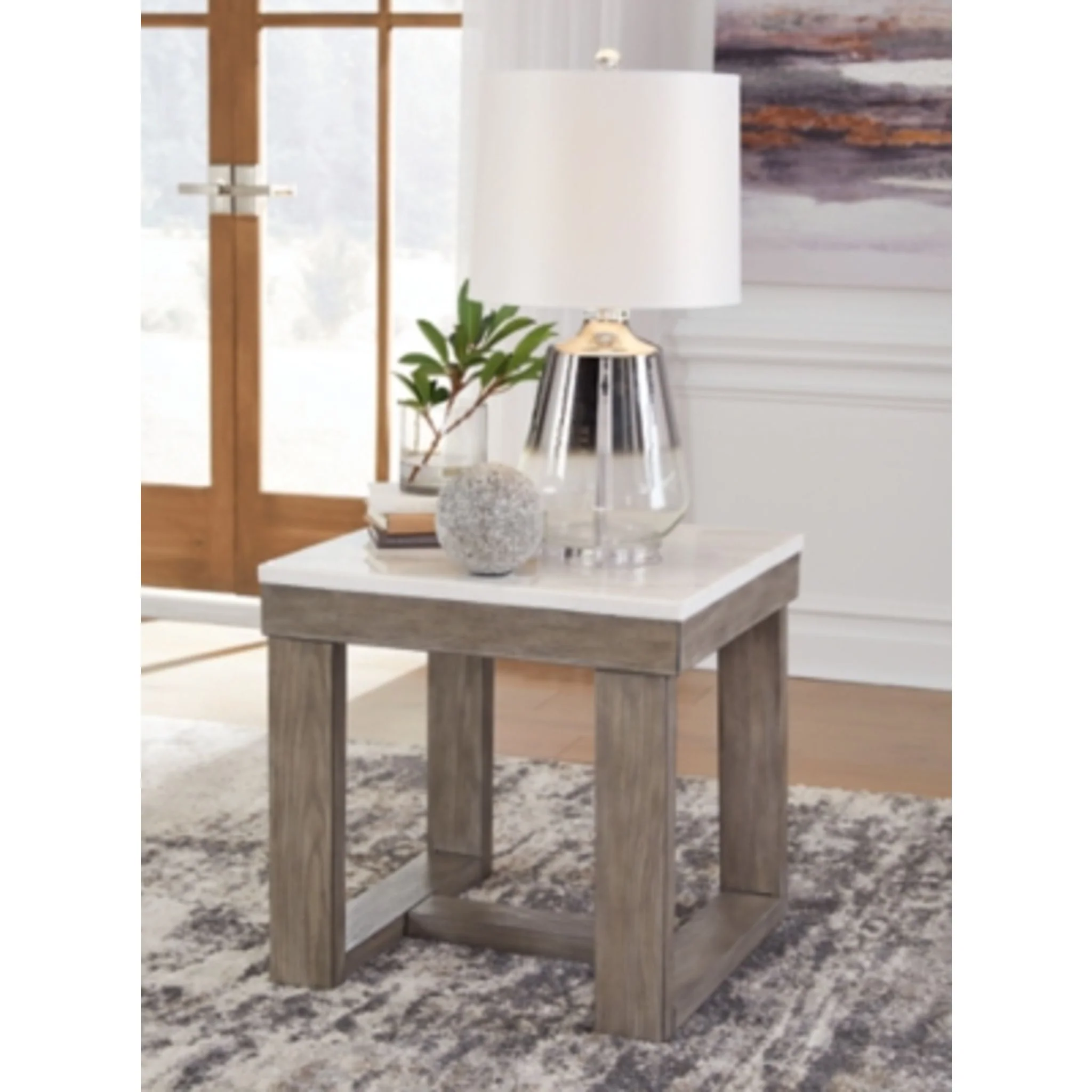 Loyaska Square End Table - Image 2