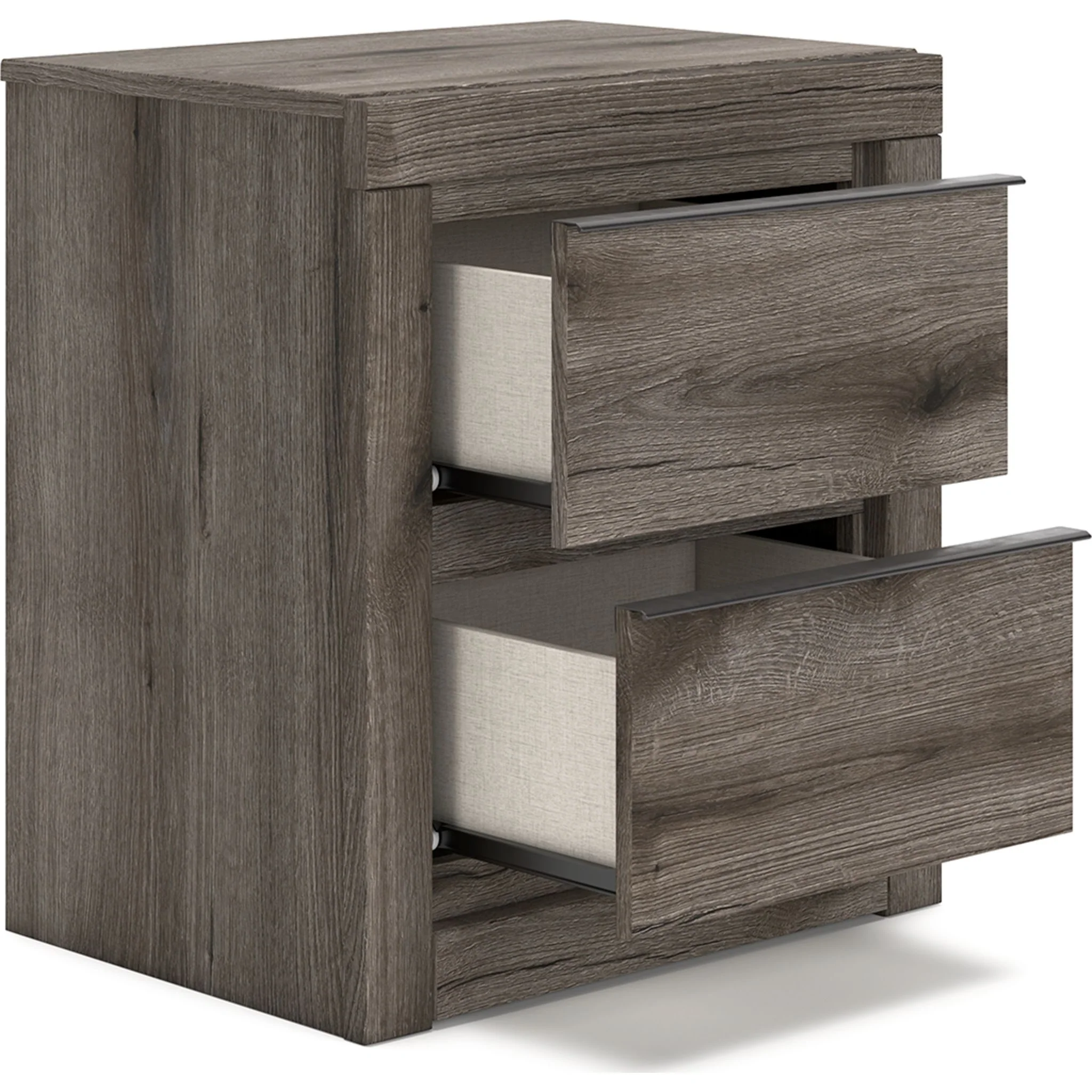 Stachelli Two Drawer Nightstand - Image 3