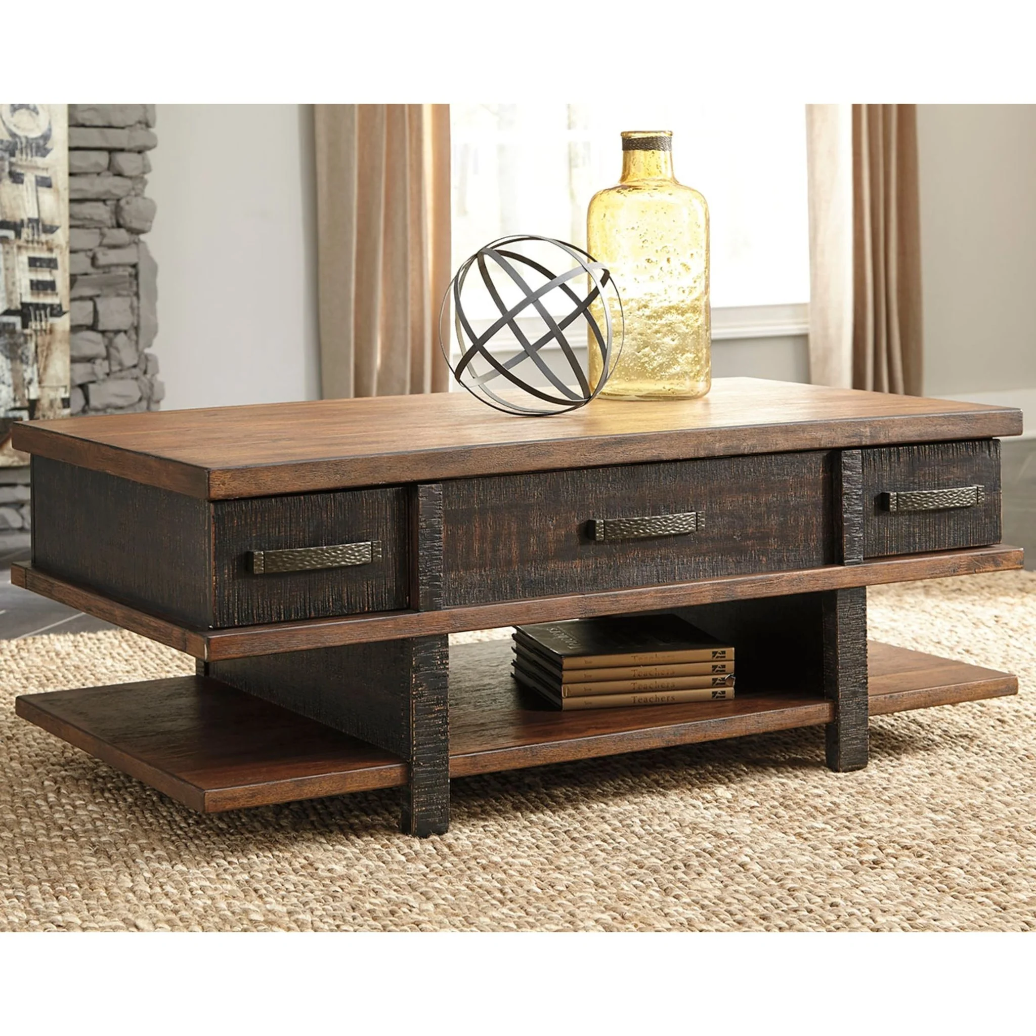 Stanah Coffee Table with Lift Top - Image 2