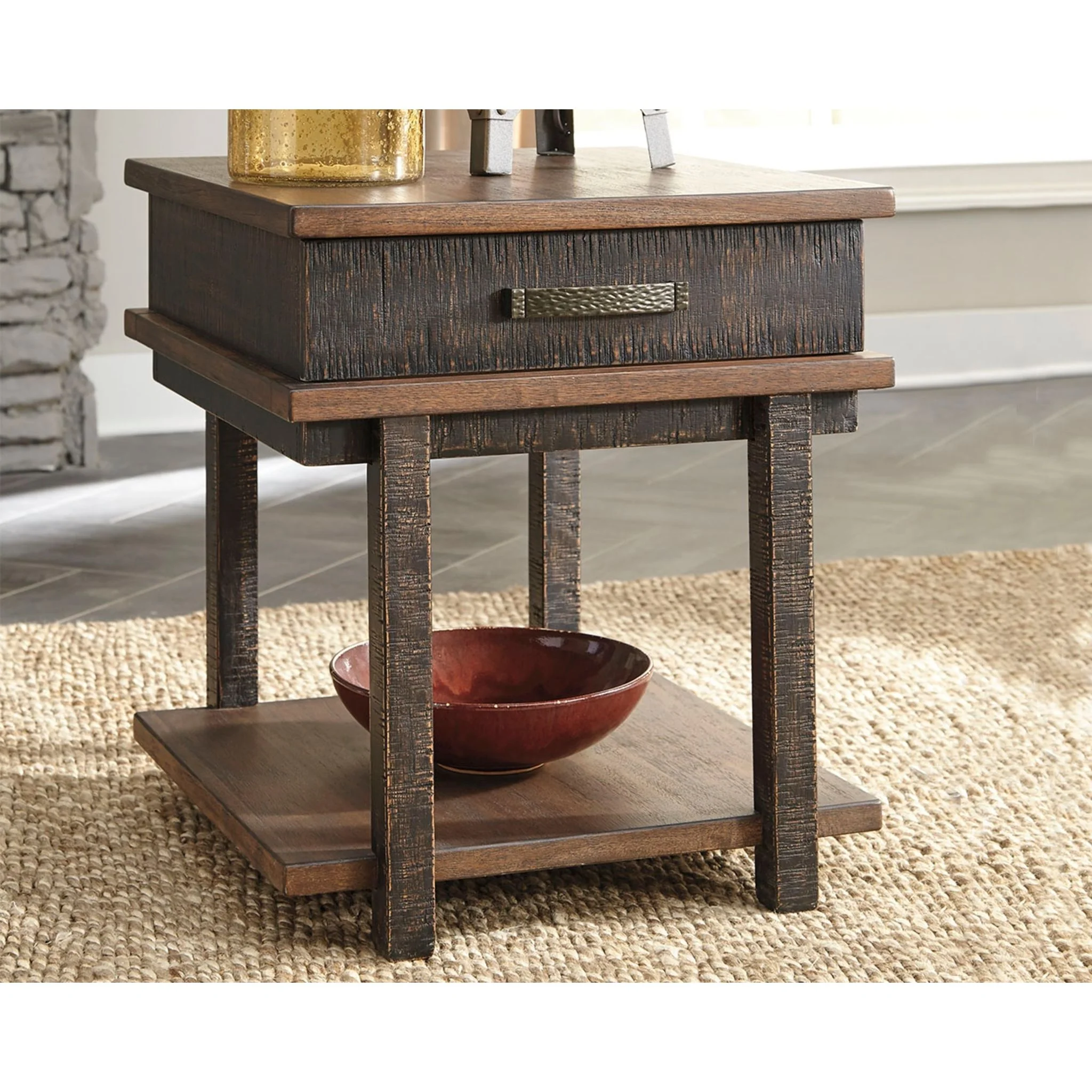 Stanah Rectangle End Table - Image 2
