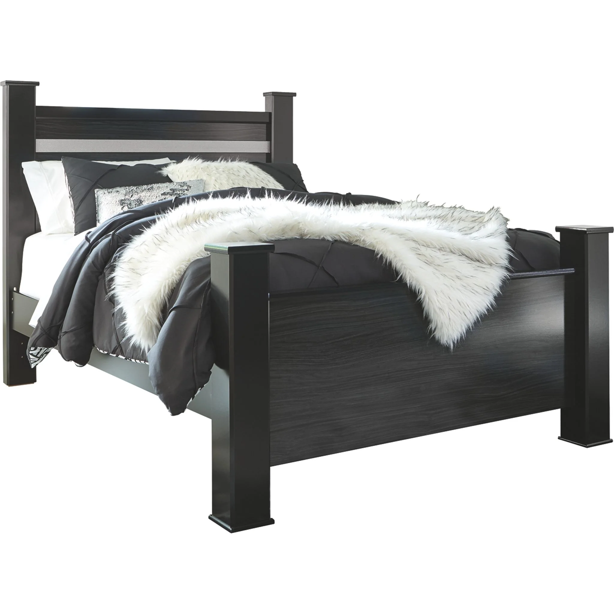 Starberry 5 Piece Queen Poster Bedroom - Image 4