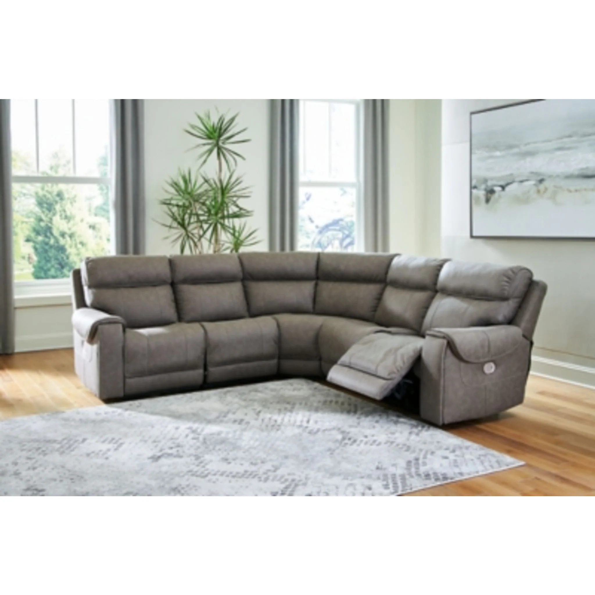 Starbot 5 Piece Power Reclining Sectional - Image 5
