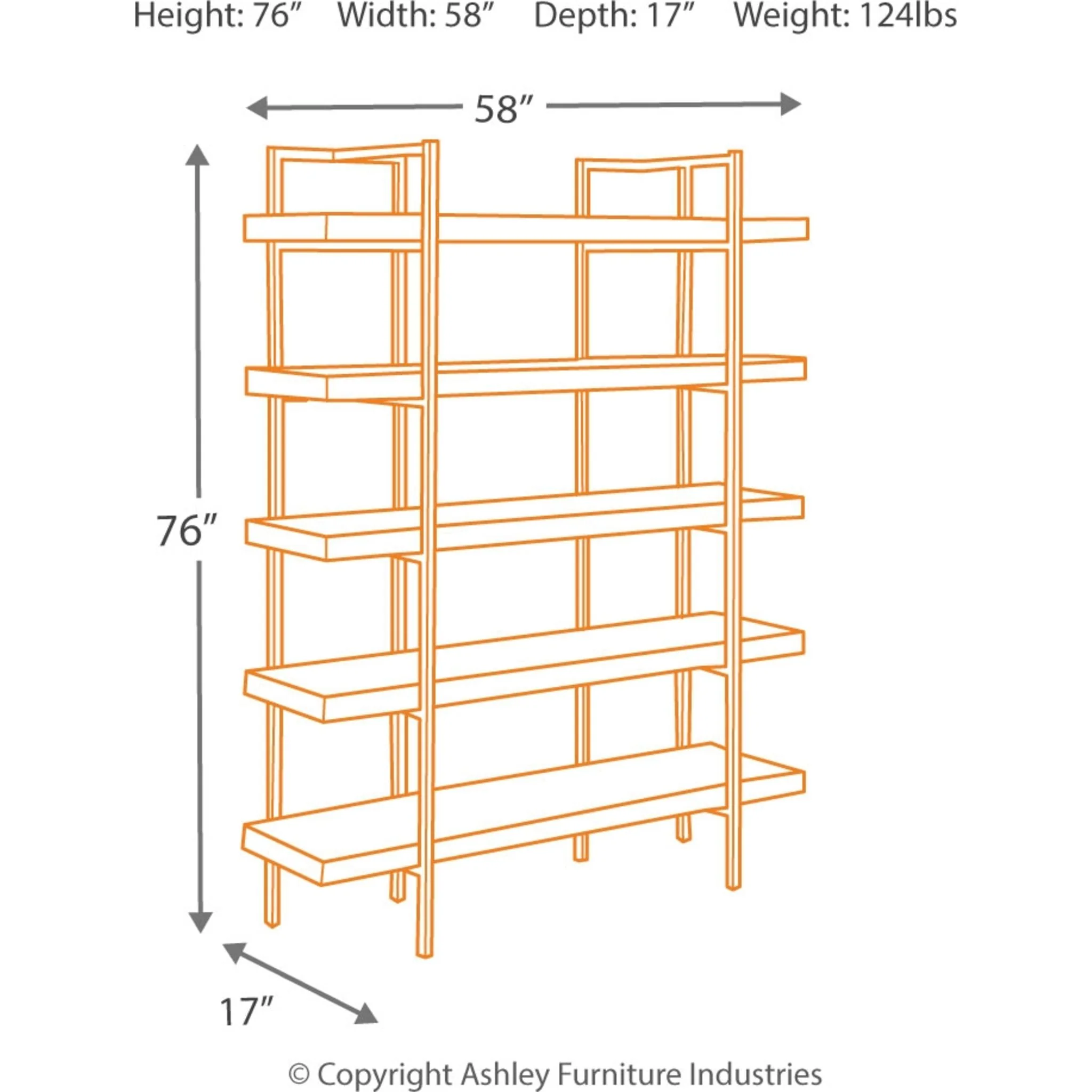 Starmore Bookcase - Image 8