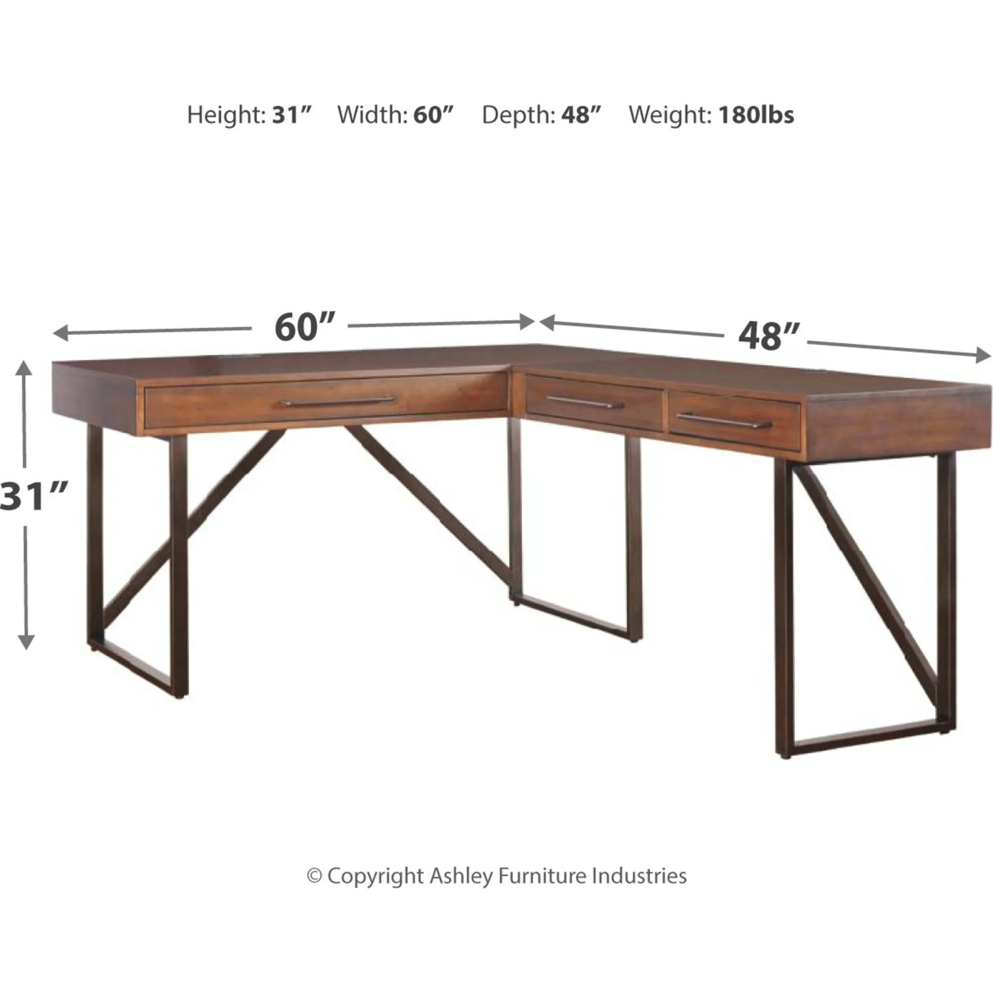 Starmore Desk - Image 5