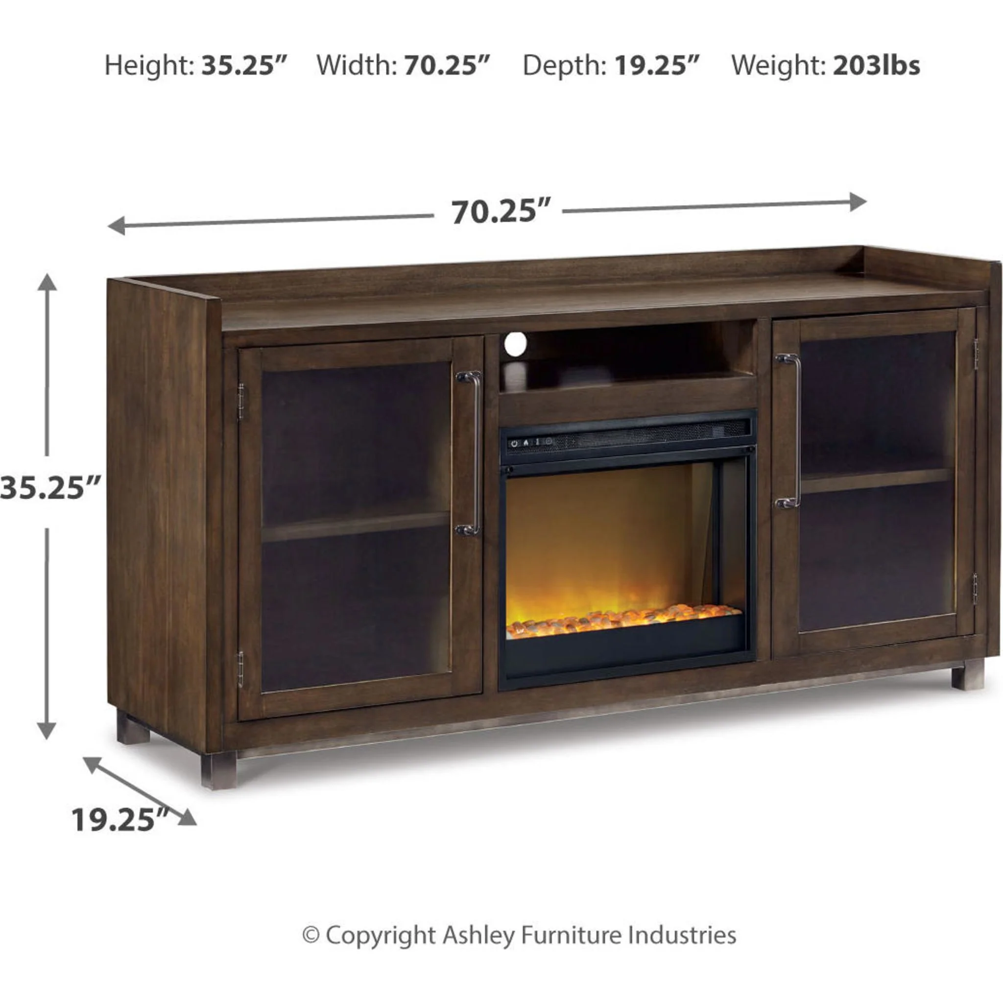Starmore TV Stand with Fireplace - Image 20