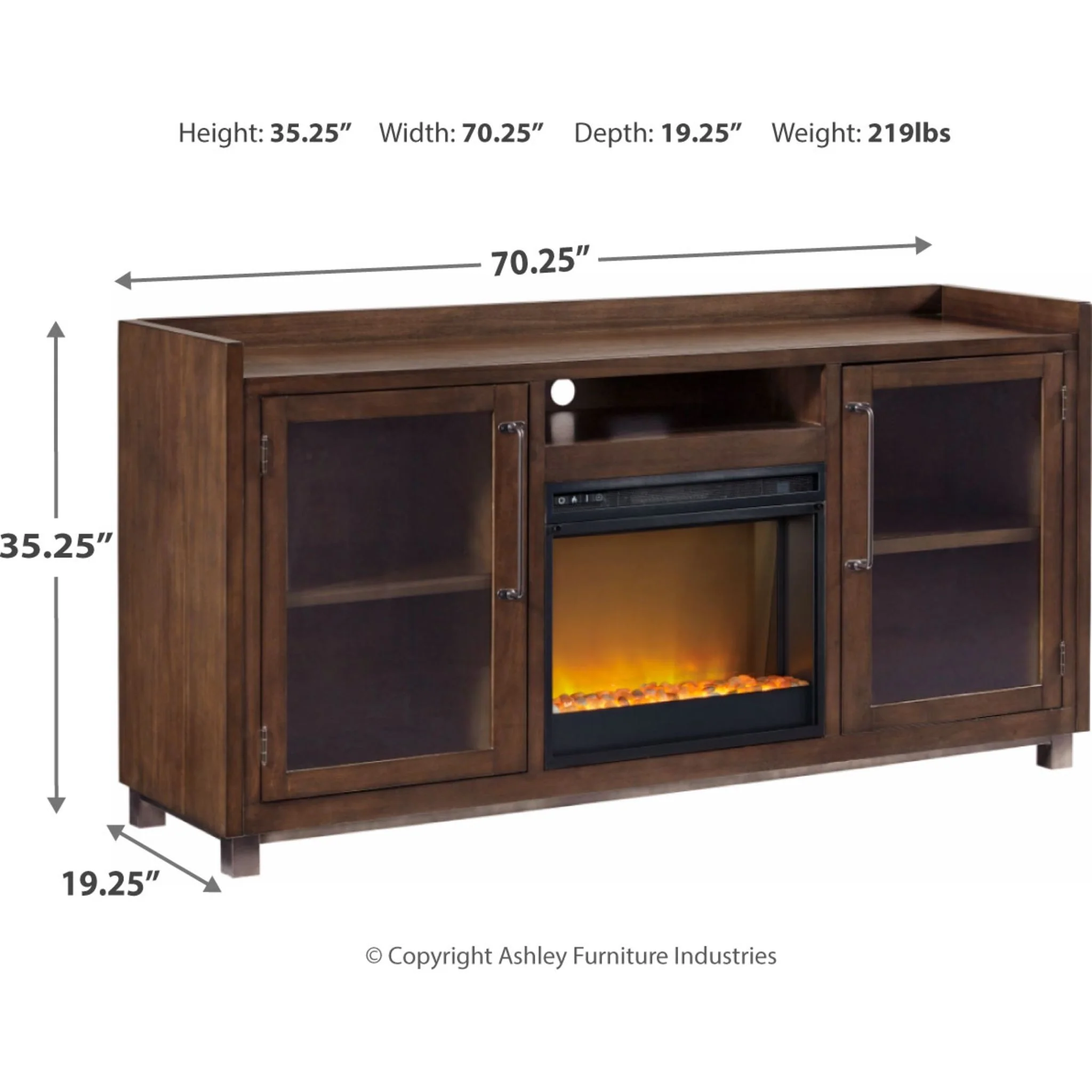 Starmore TV Stand with Fireplace - Image 4