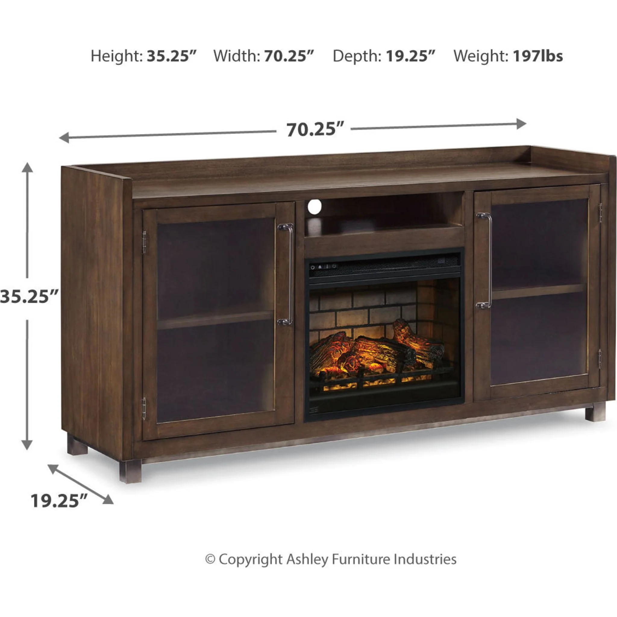 Starmore TV Stand with Fireplace - Image 18