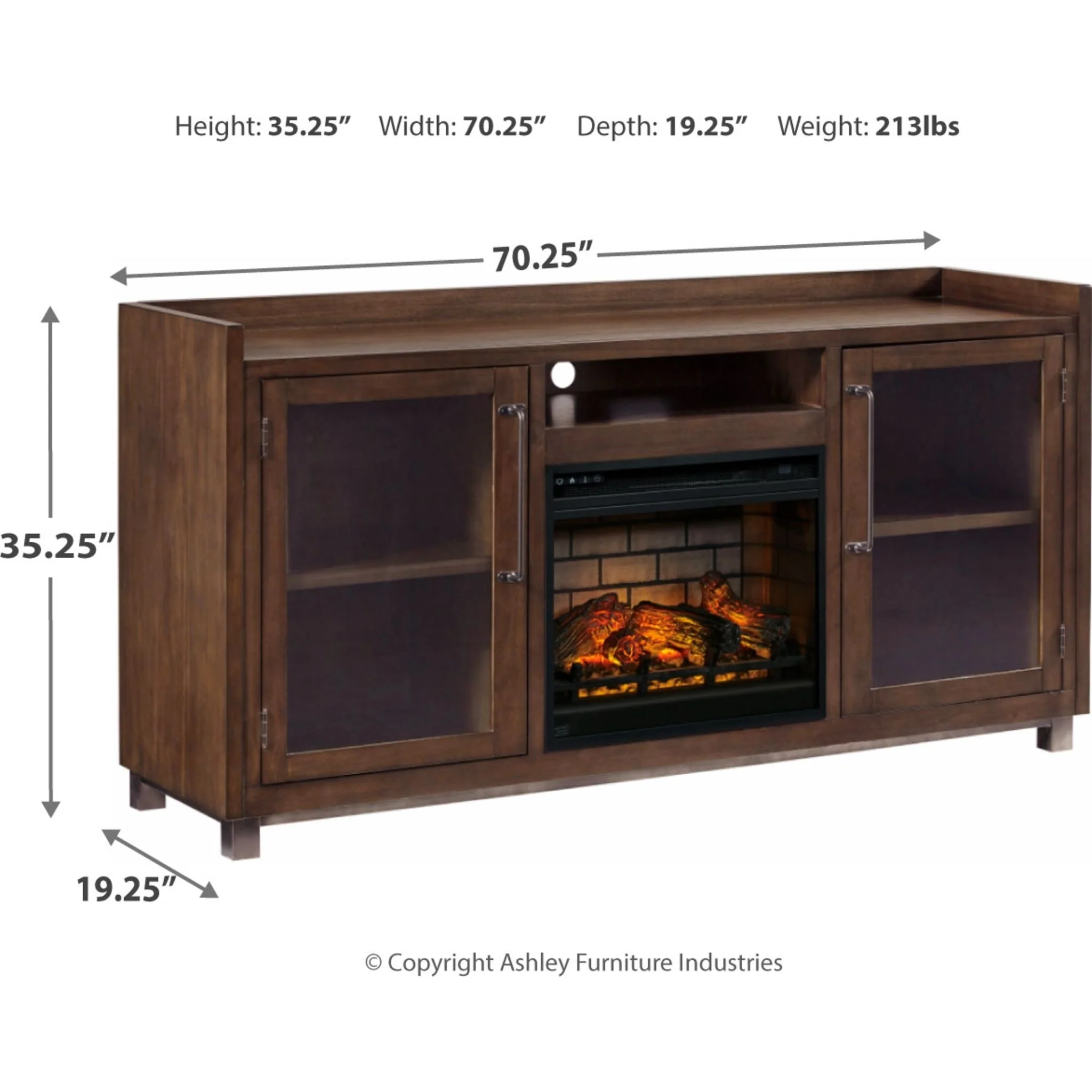 Starmore TV Stand with Fireplace - Image 4