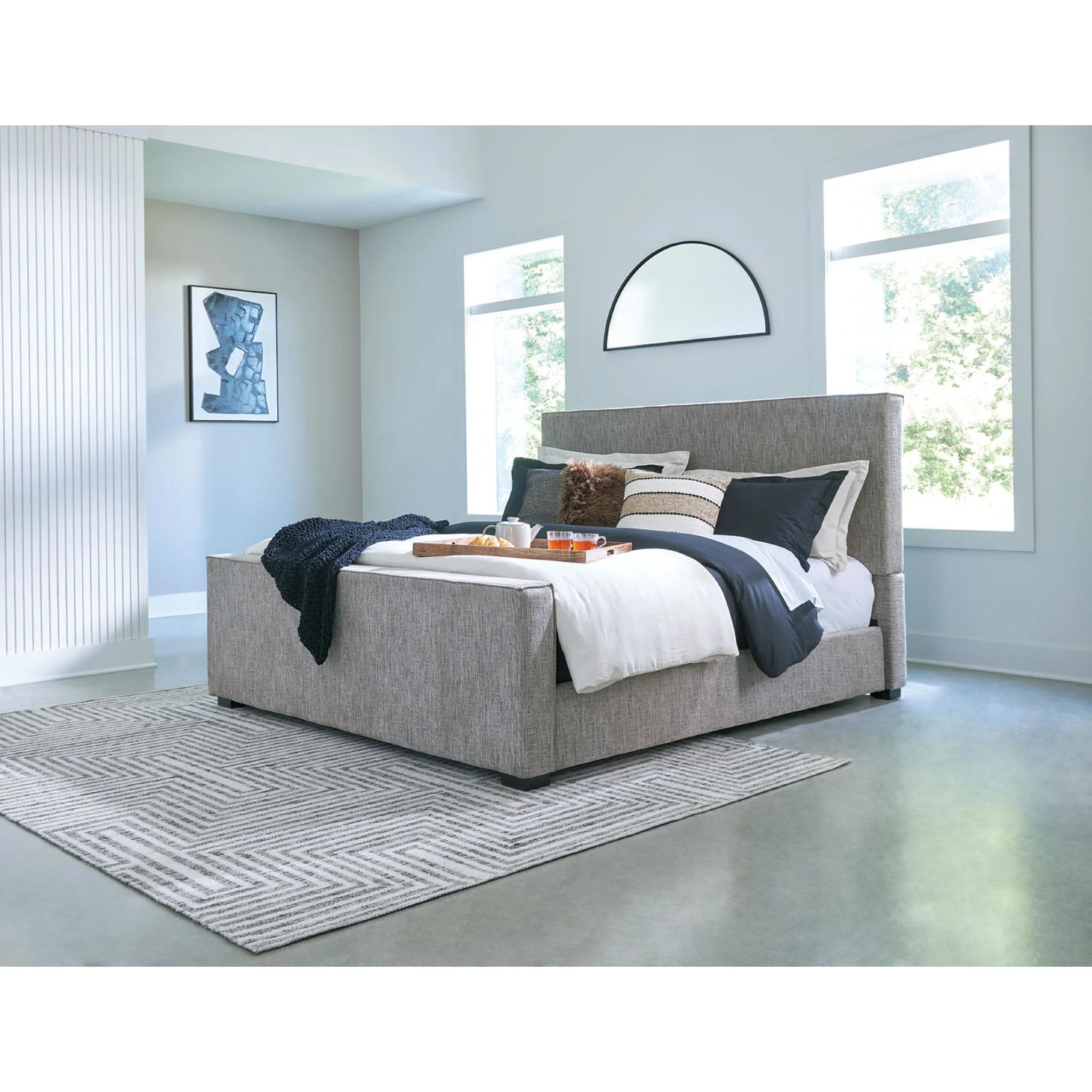 Steenlage-Exclusive King Upholstered Bed - Image 2