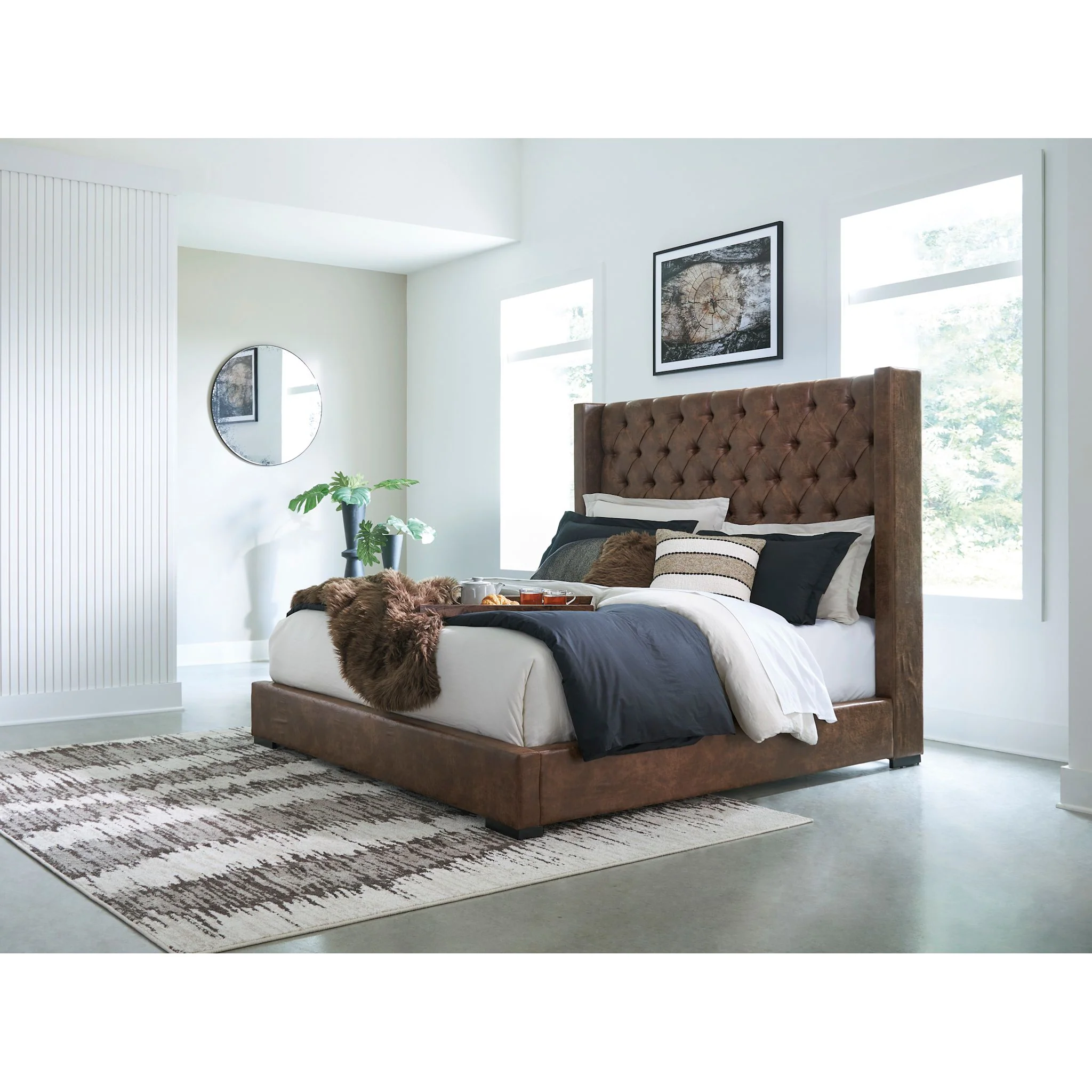 Steenlage-Exclusive Upholstered Bed - Image 13