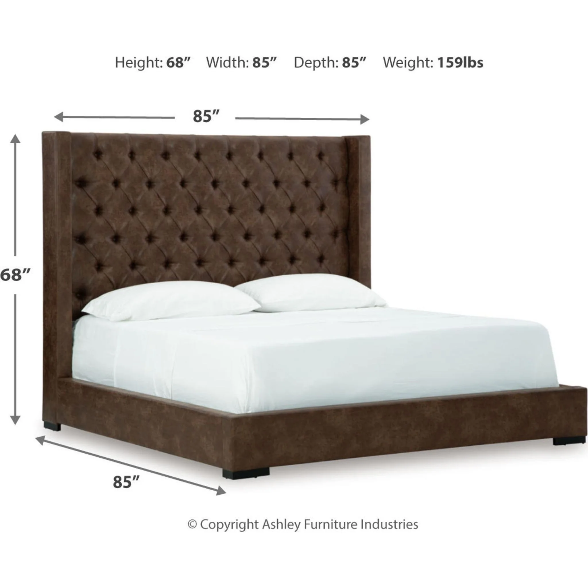 Steenlage-Exclusive Upholstered Bed - Image 25