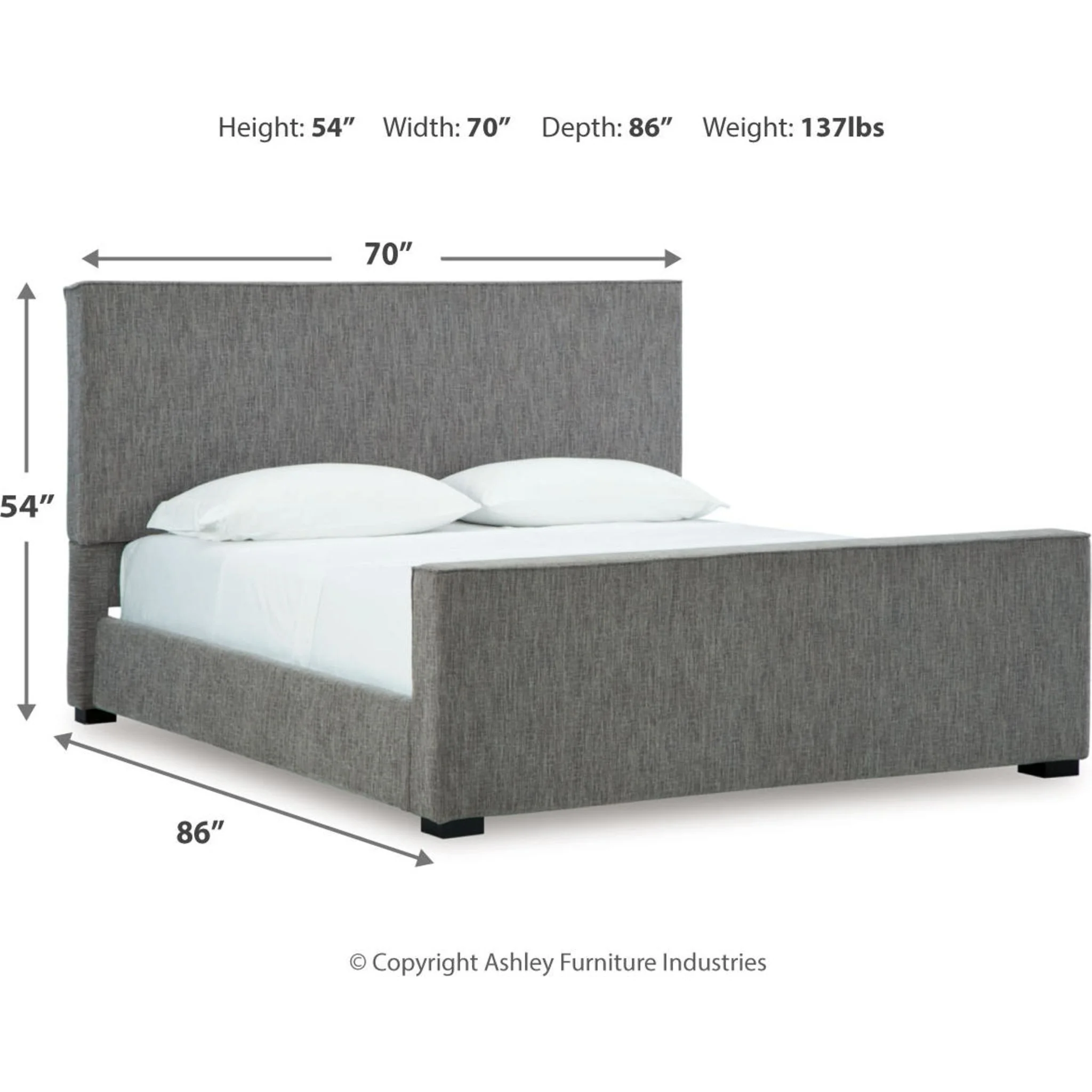 Steenlage-Exclusive Queen Upholstered Bed - Image 9