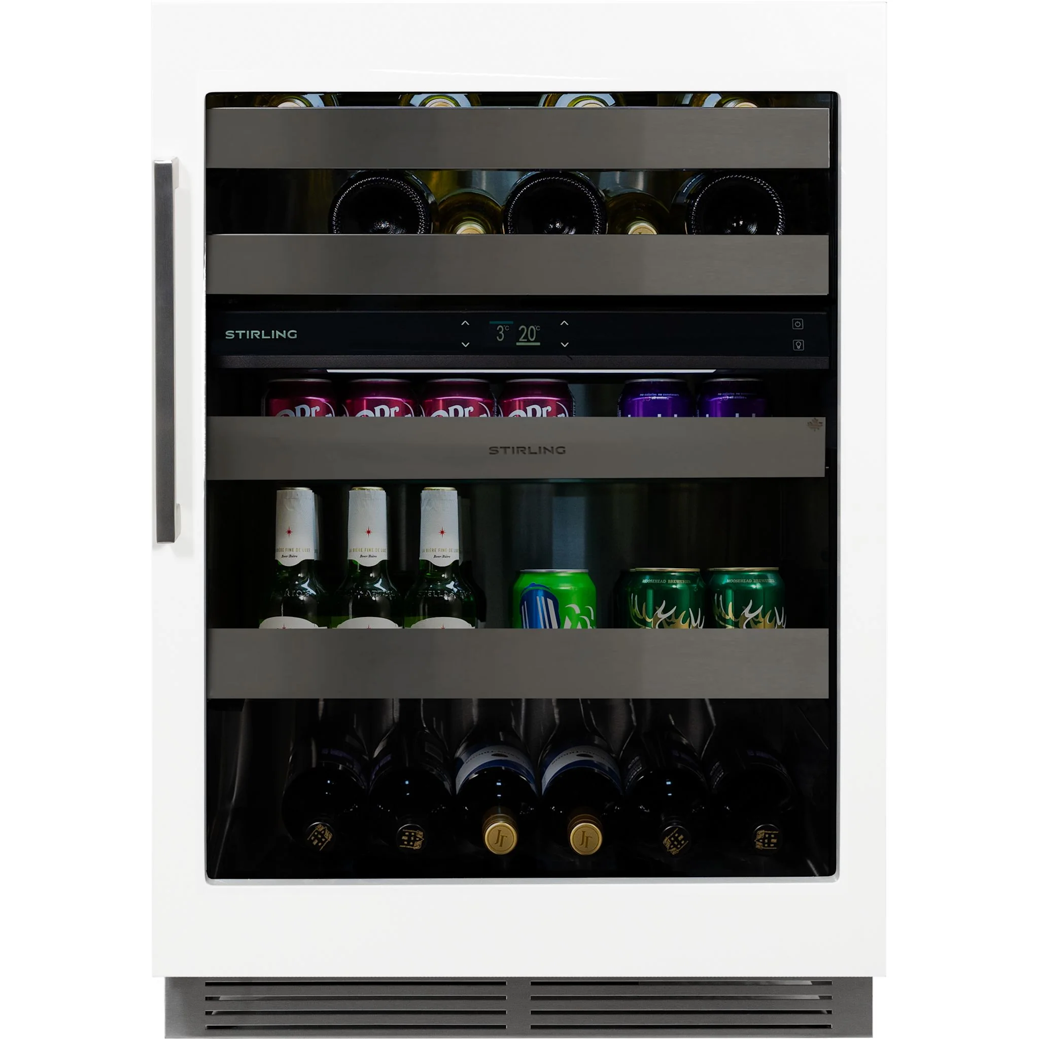 Stirling 24" Dual Zone Panel Ready Wine & Beverage Cooler Stainless Package - Panel Ready (S4-D250PANR) - Image 6