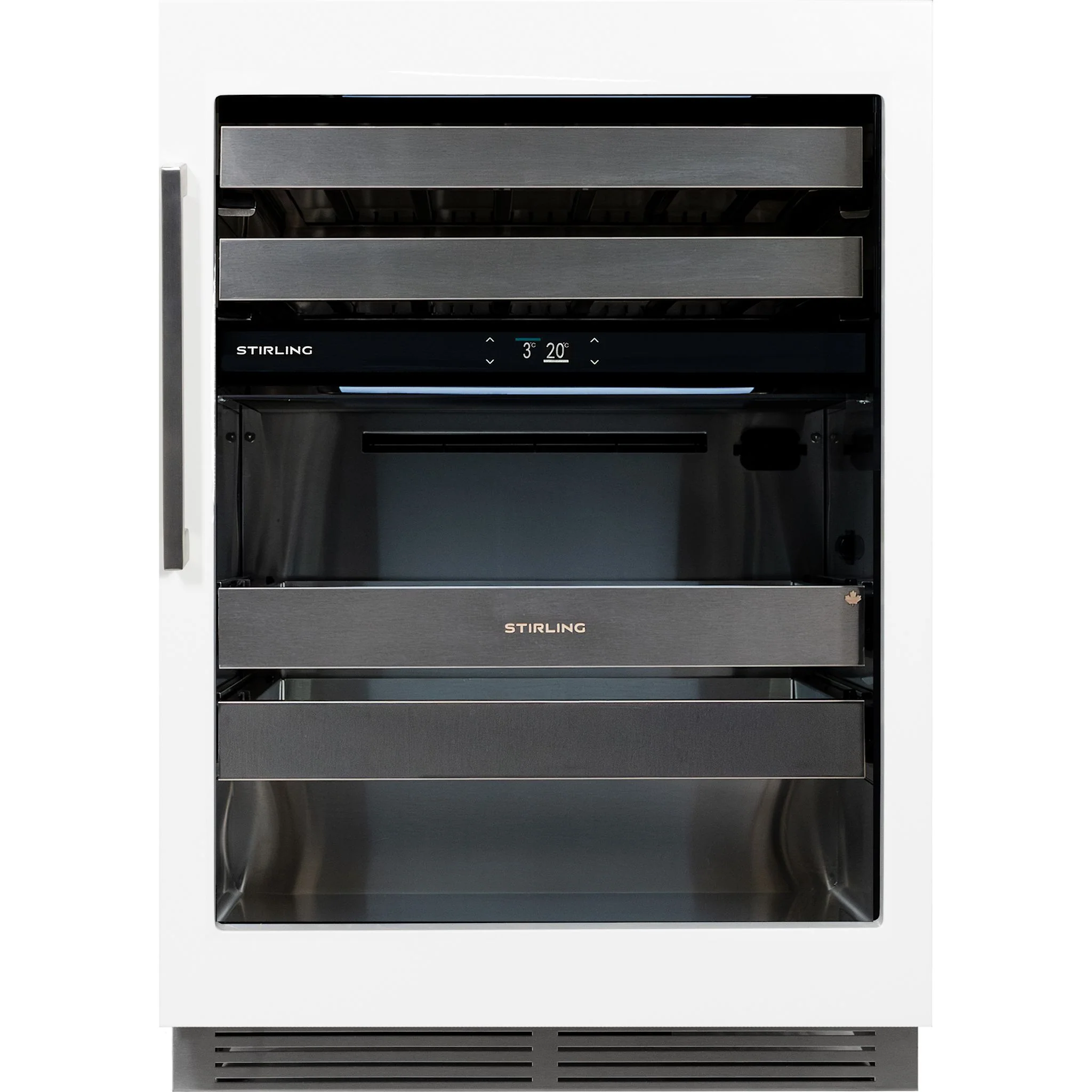 Stirling 24" Dual Zone Panel Ready Wine & Beverage Cooler Stainless Package - Panel Ready (S4-D250PANR) - Image 7