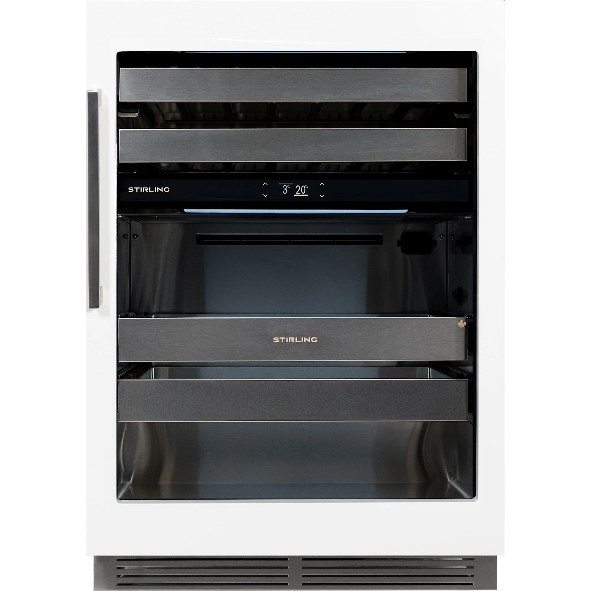 Stirling 24" Dual Zone Panel Ready Wine & Beverage Cooler Stainless Package - Panel Ready (S4-D250PANR) - Image 9
