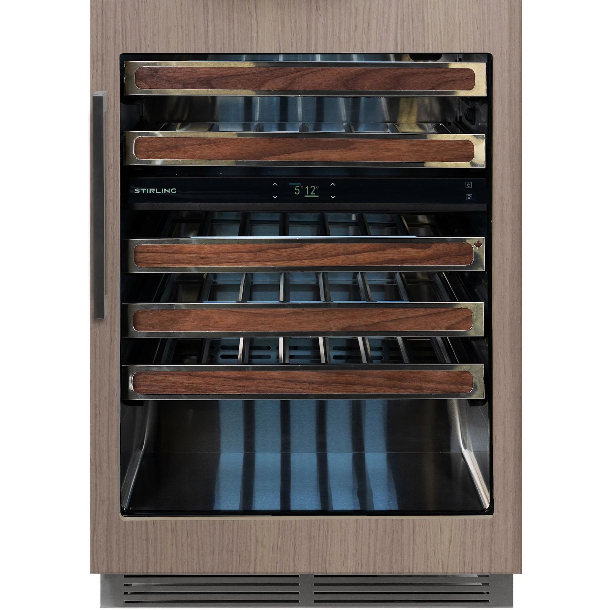 Stirling 24" Dual Zone Panel Ready Wine Cooler Wood Package - Panel Ready (S4-D225PANR) - Image 2