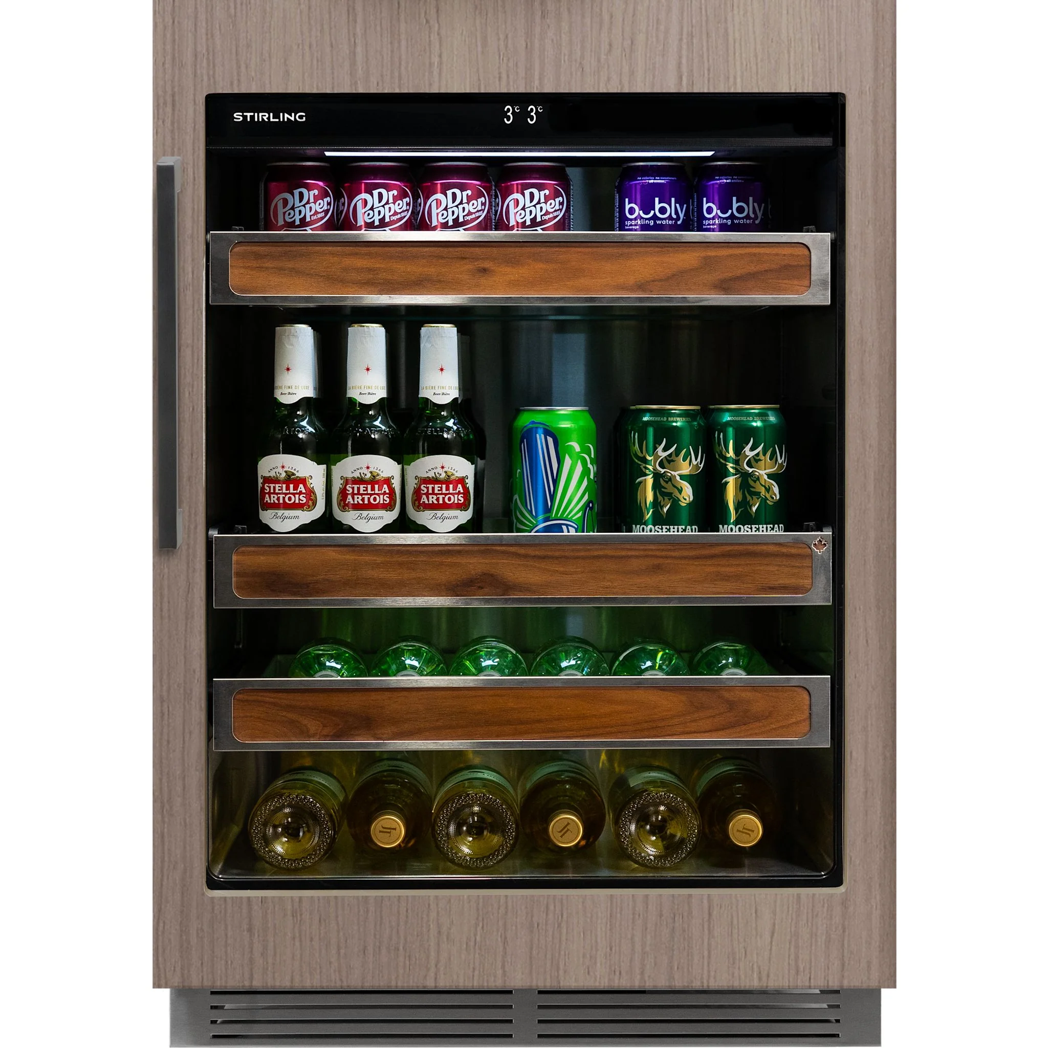 Stirling 24" Single Zone Panel Ready Beverage Cooler Wood Package - Panel Ready (S4-125PANR) - Image 3