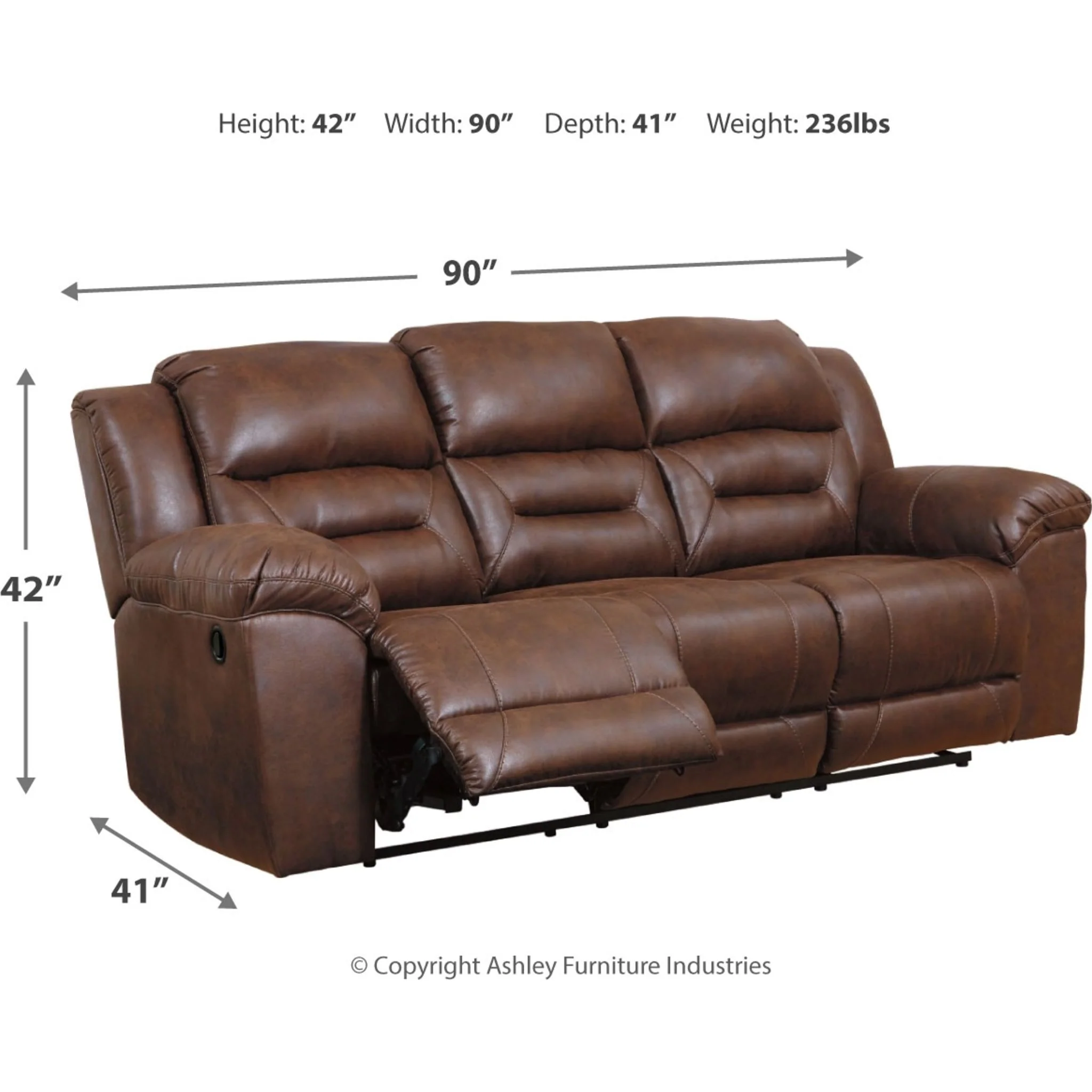 Stoneland Reclining Sofa - Image 14