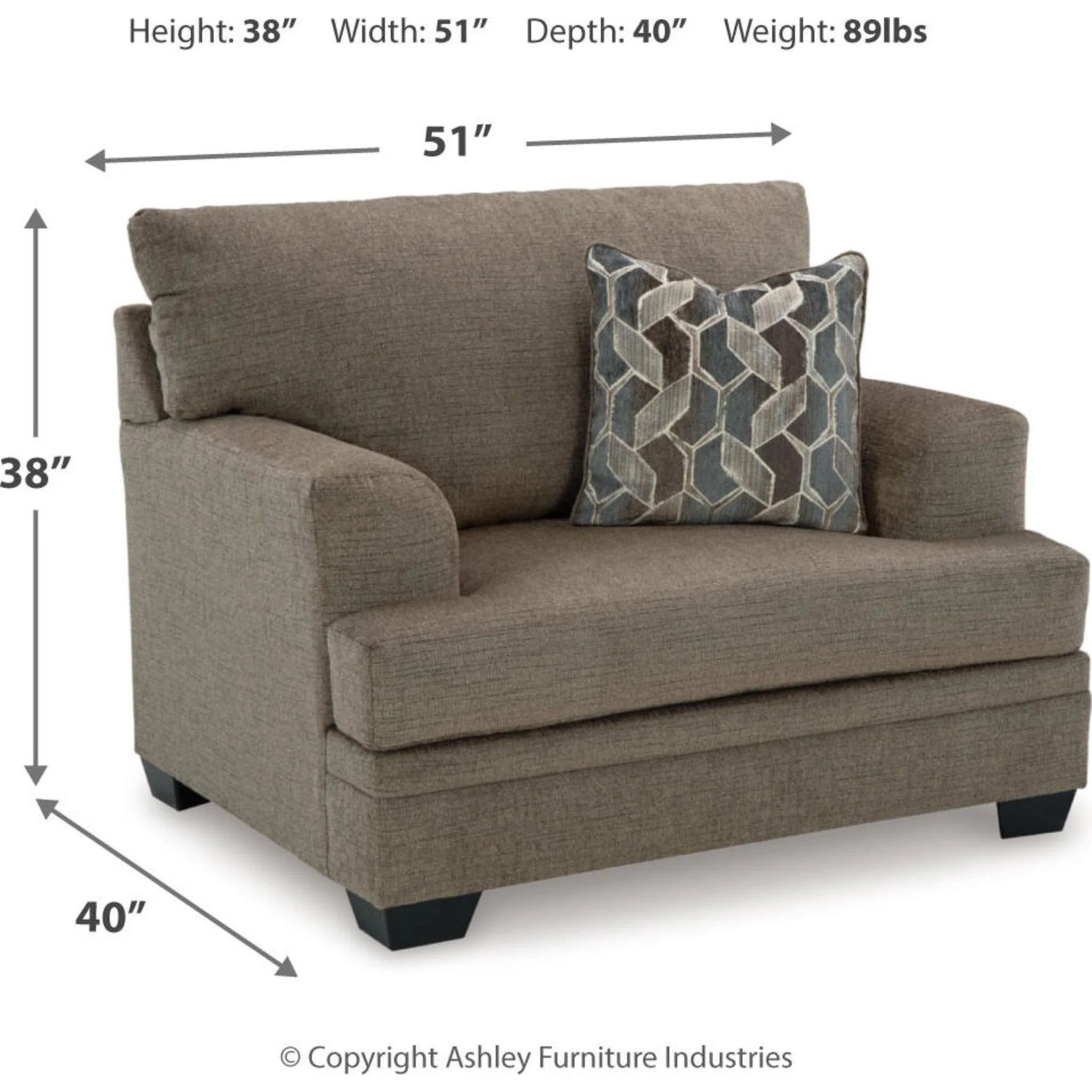 Stonemeade Oversized Chair - Image 12